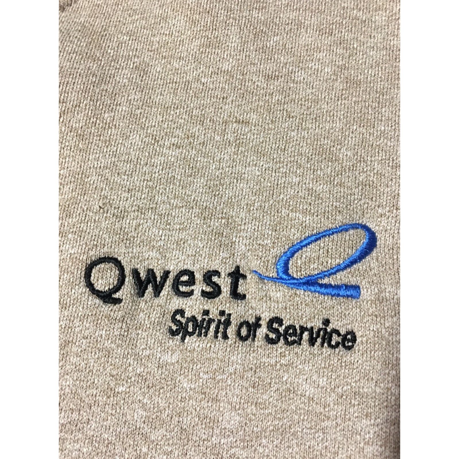 Lee VINTAGE Qwest Spirit Of Service Sweatshirt Mens L Brown 90s 80s Tech Apple Microsoft Flip Phone Computer Internet Vintage 90s Theme Size US L / EU 52-54 / 3 - 2 Thumbnail