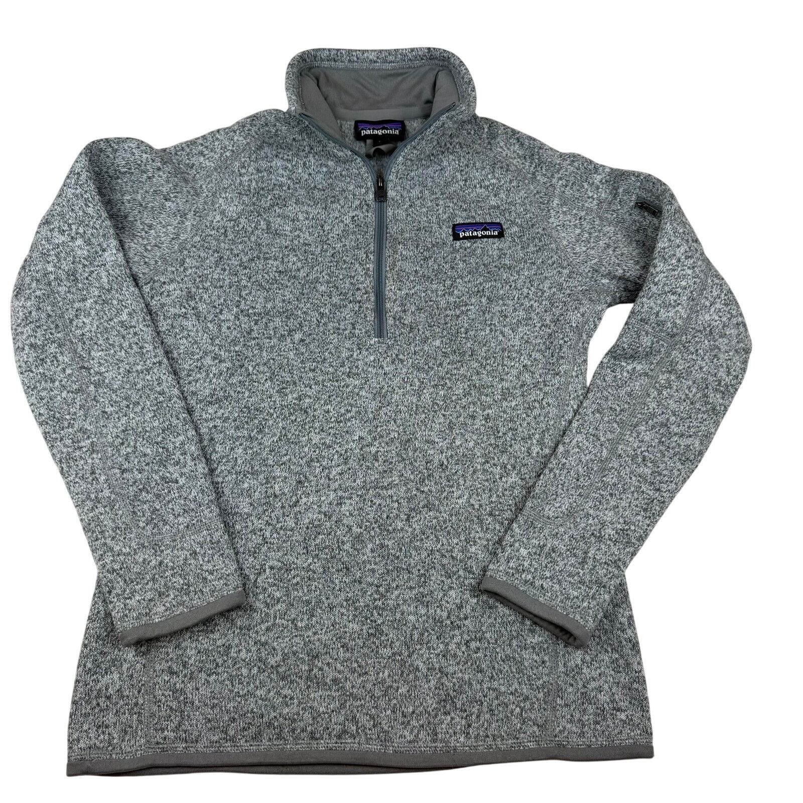 Patagonia Patagonia Better Sweater Quarter Zip Pullover Gray XS Size XS / US 0-2 / IT 36-38 - 1 Thumbnail