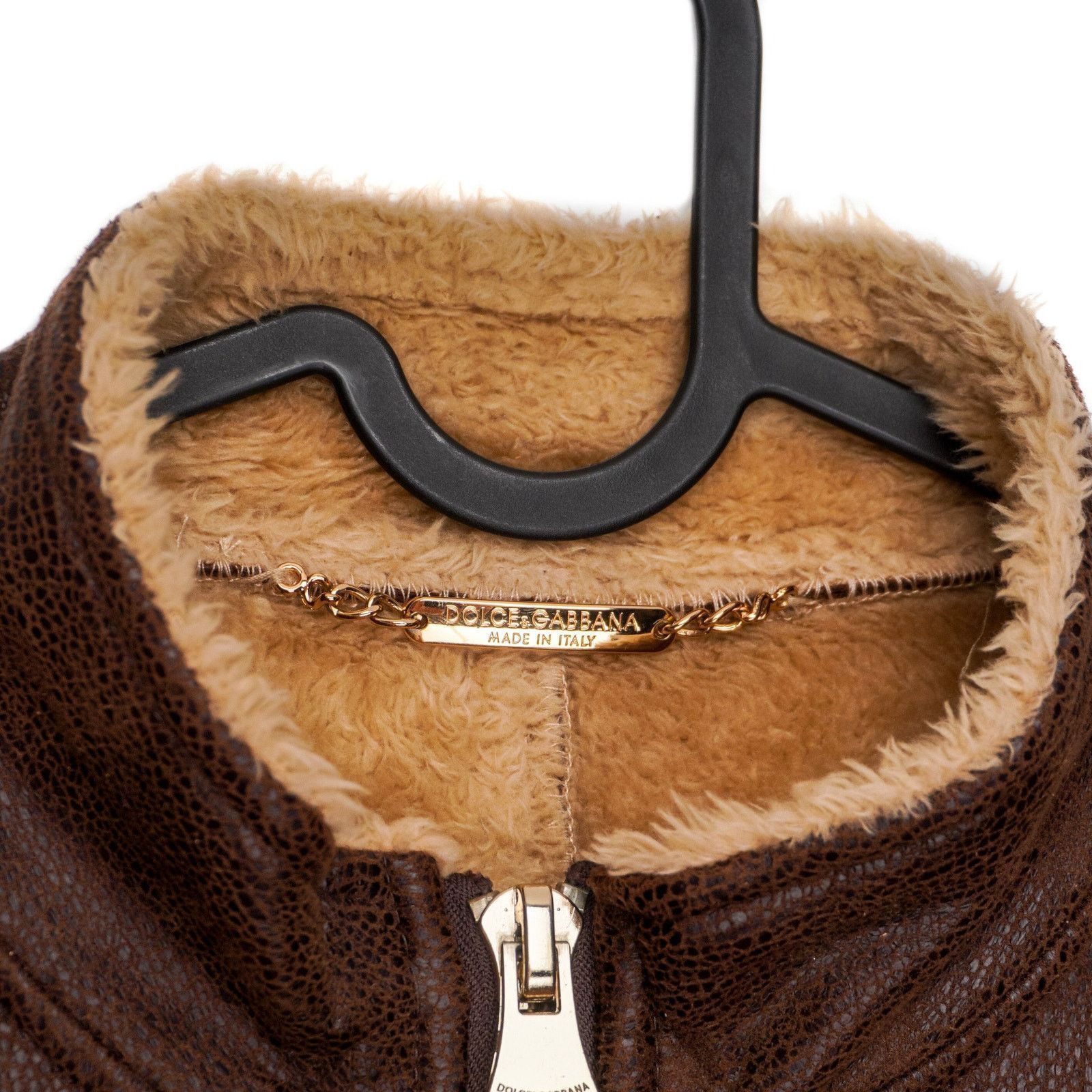 Dolce & Gabbana Dolce Gabbana DG Logo Used Effect Grain Leather Jacket Size US M / EU 48-50 / 2 - 6 Thumbnail