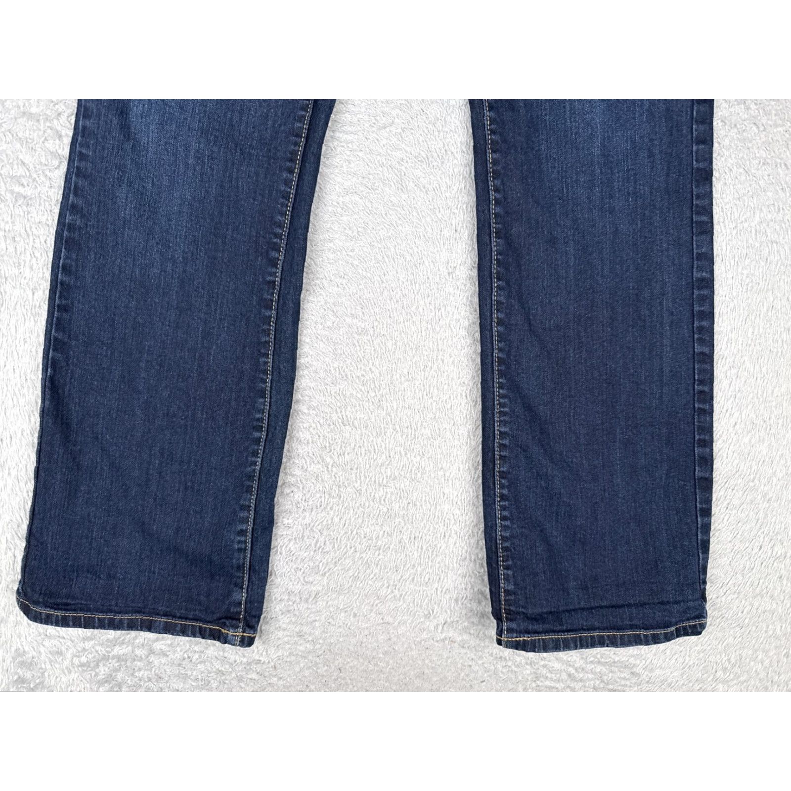 Mossimo Mossimo Jeans Womens 14R Dark Wash Blue Mid Rise Bootcut Denim Stretch 34x31 Size 36" / US 14 / IT 50 - 2 Thumbnail
