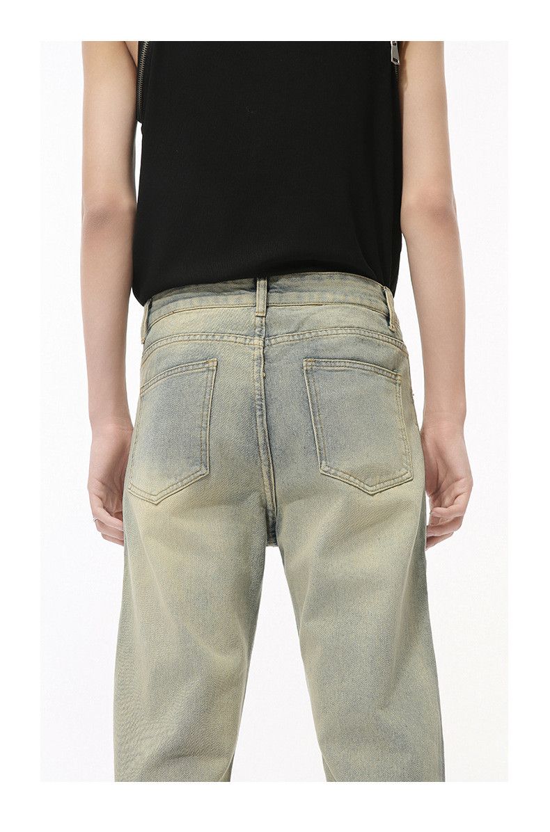 Japanese Brand × Jean Slim straight distressed washed jeans Size US 32 / EU 48 - 4 Thumbnail