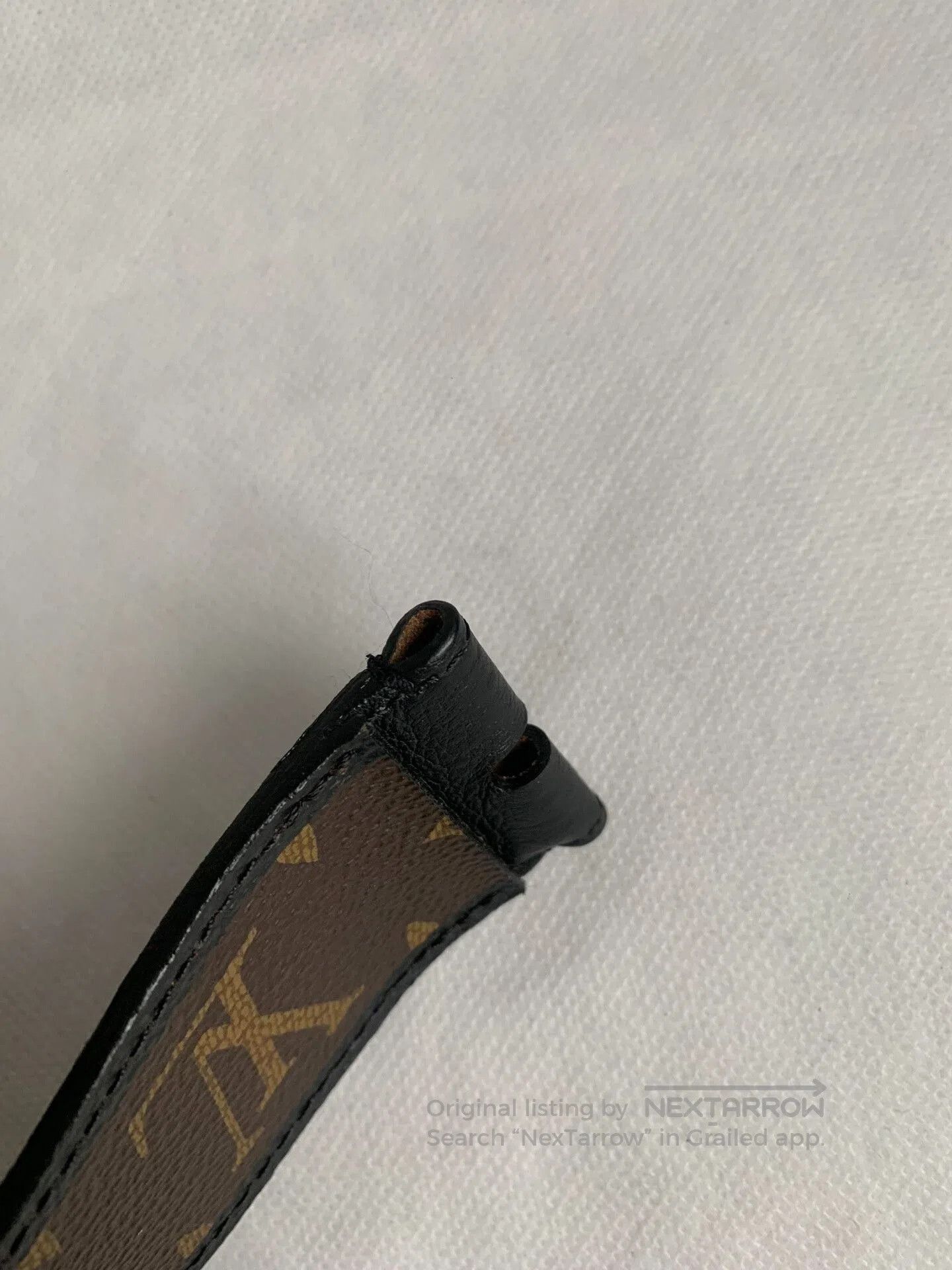 Louis Vuitton LV Classic Monogram Belt. Size ONE SIZE - 4 Thumbnail