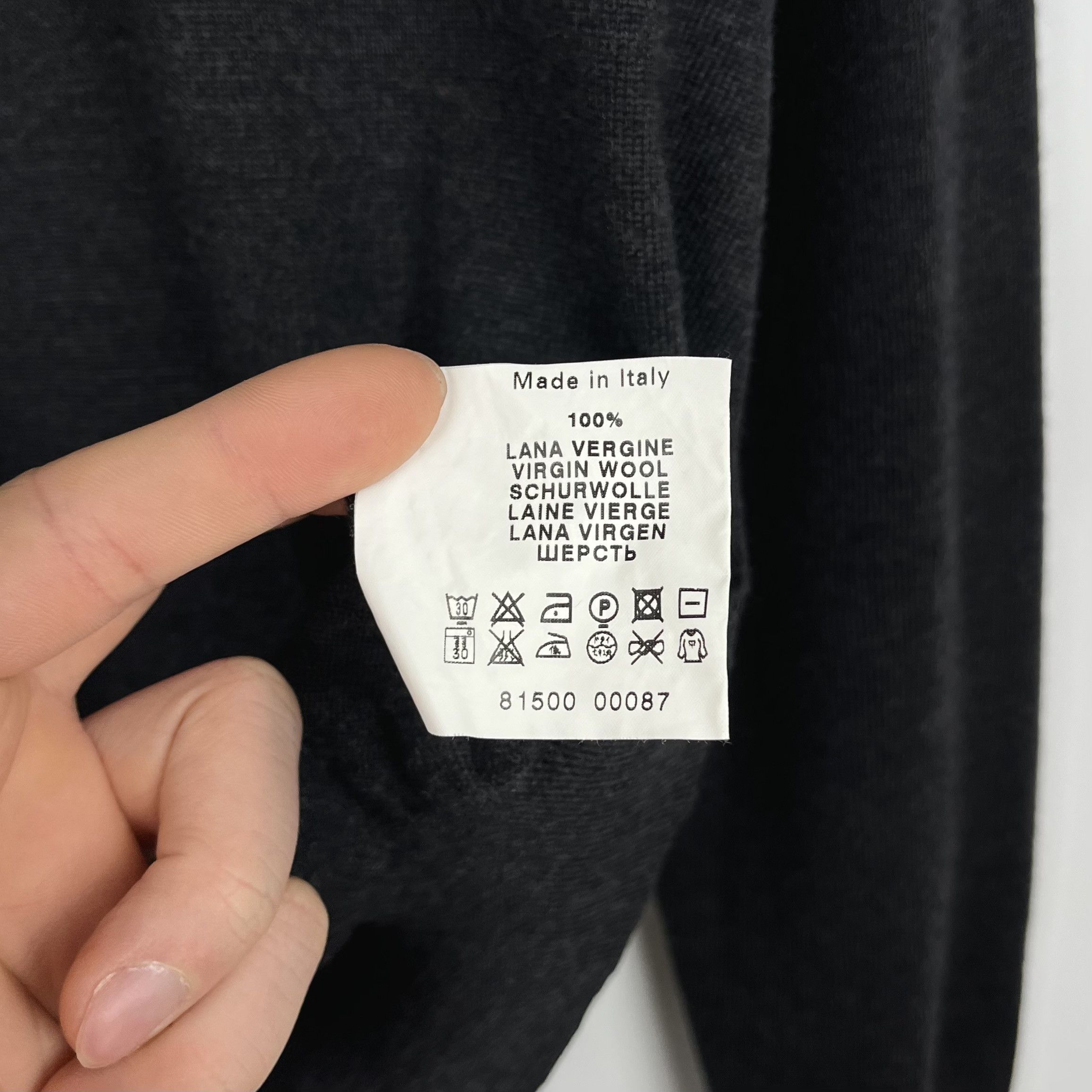 Hugo Boss Hugo Boss Merino Wool Crewneck Sweater Size US M / EU 48-50 / 2 - 13 Thumbnail
