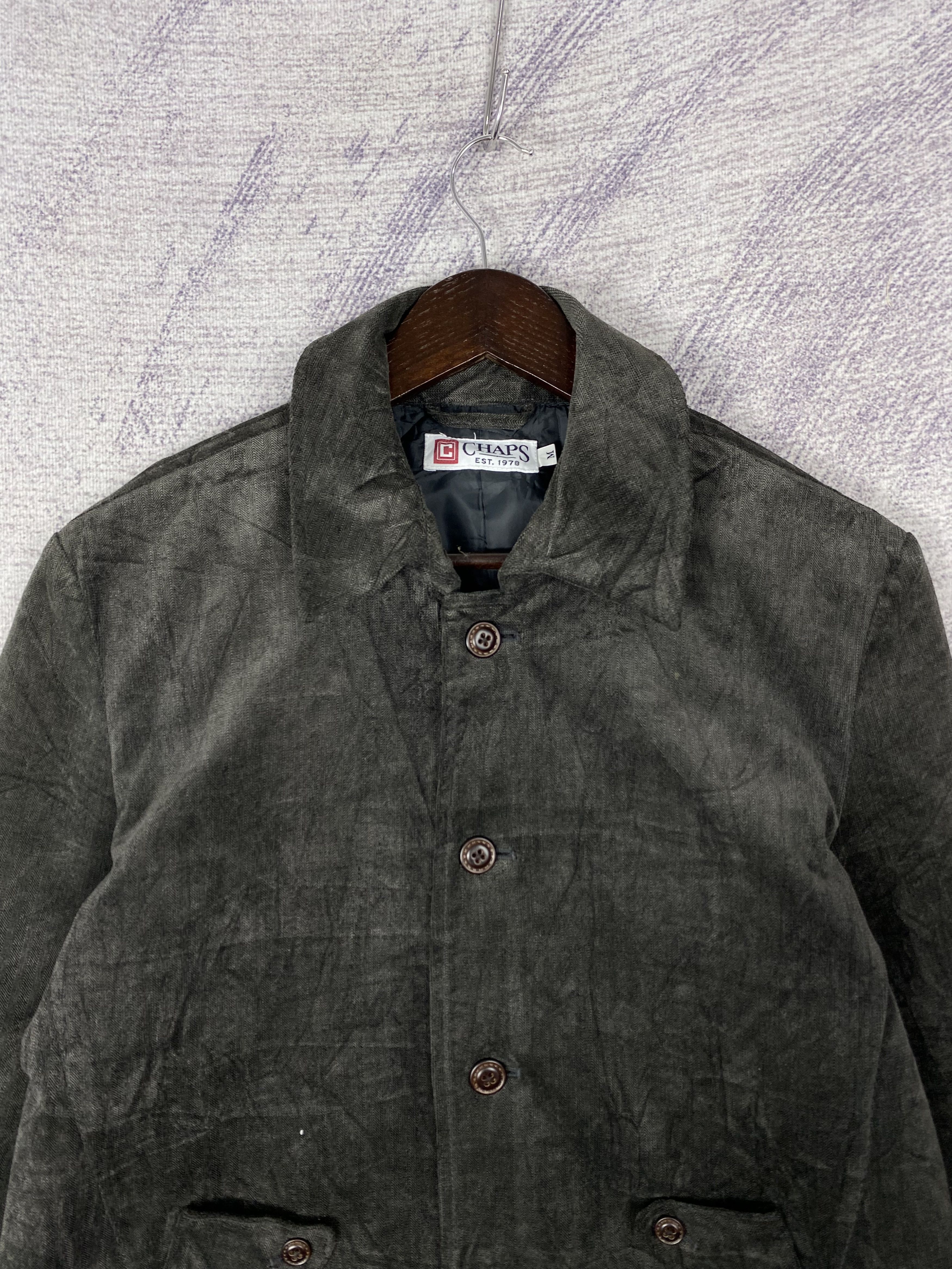 Chaps Vintage Chaps Ralph Lauren Black Coats Jacket Size US M / EU 48-50 / 2 - 2 Thumbnail