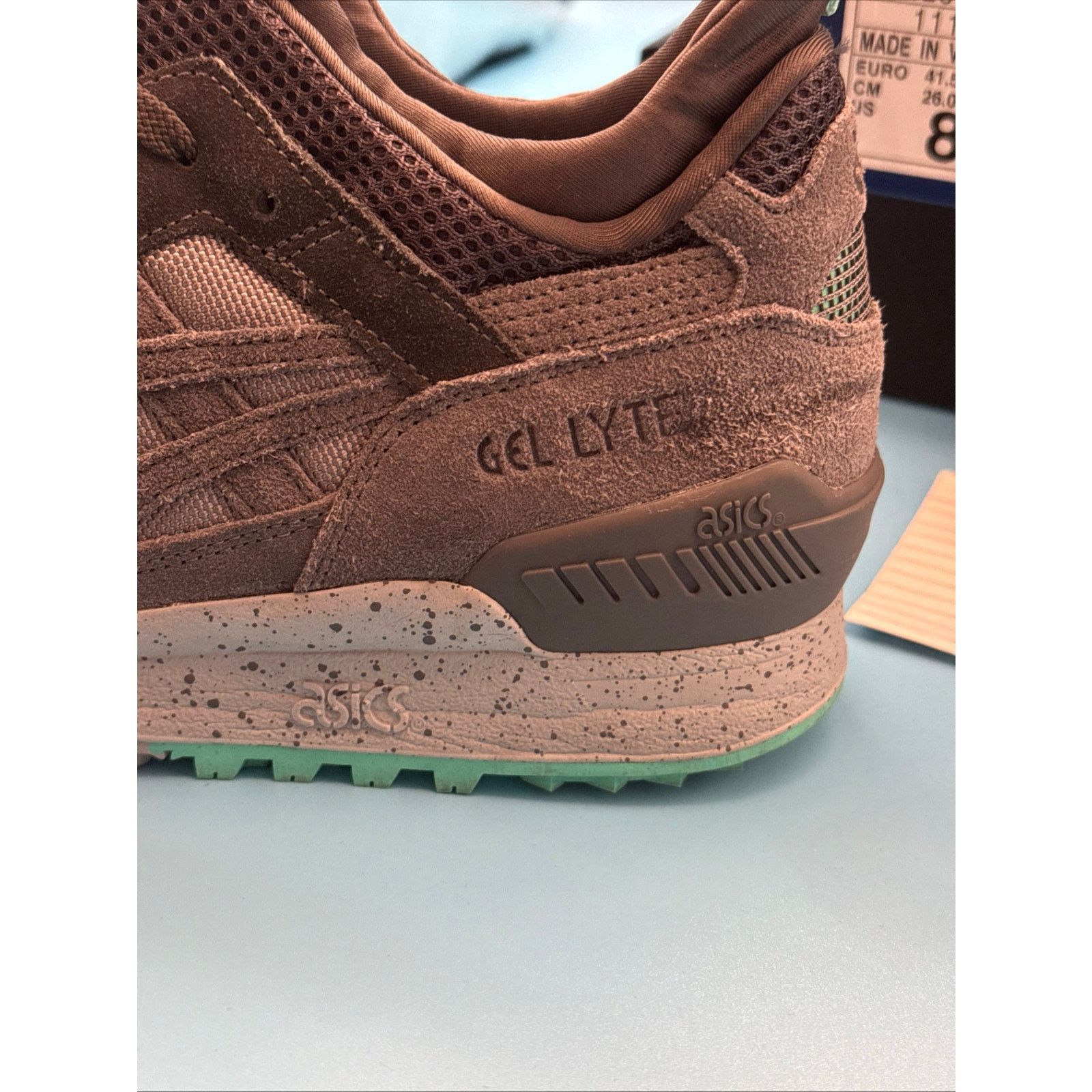 Asics ASICS Gel Lyte III MT 2016 Grey Mint m8 w9.5 Size US 8 / EU 41 - 12 Thumbnail