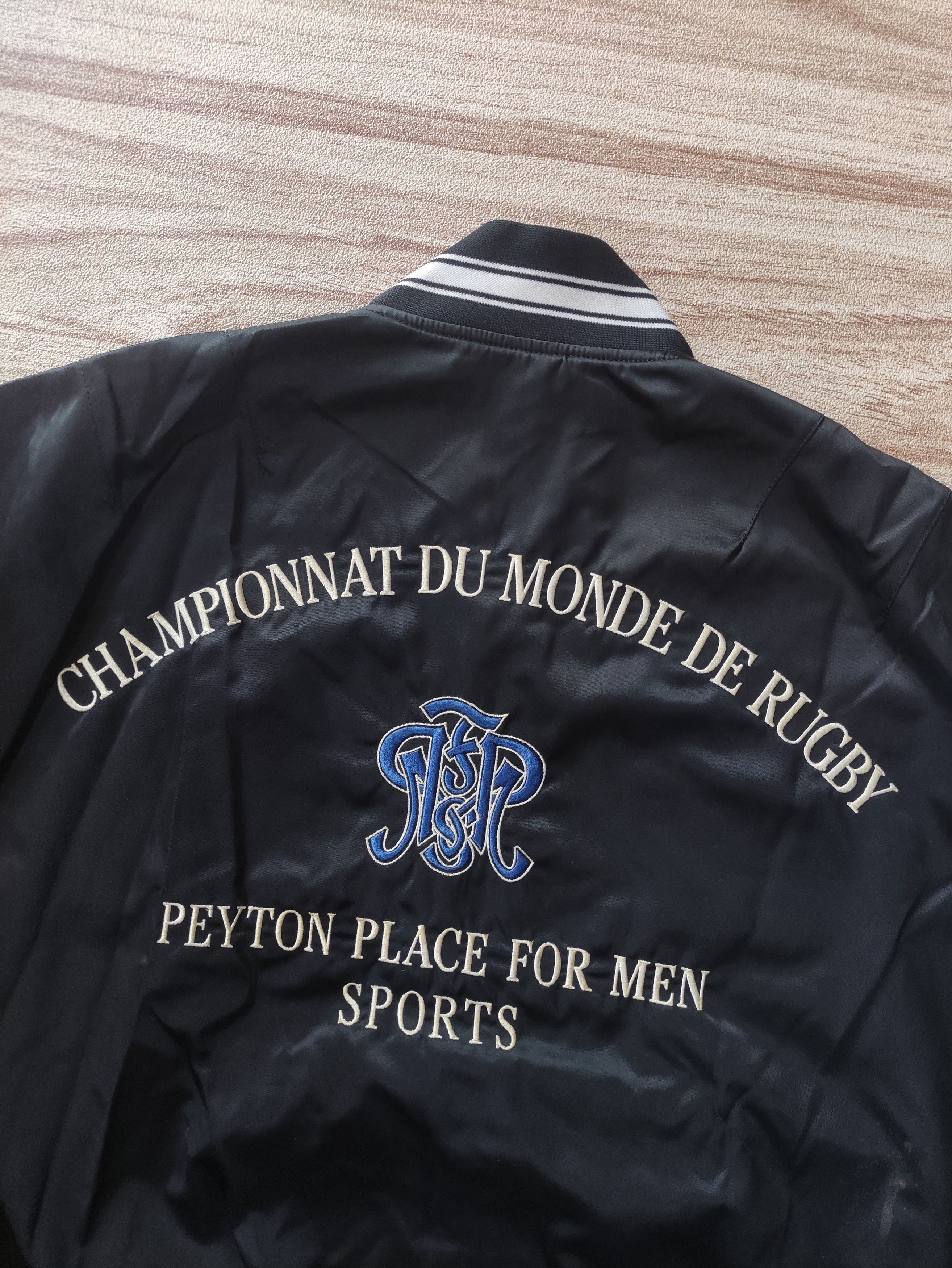 PPFM × Vintage PPFM SPORTS SPELL OUT LOGO VARSITY JACKET Size US L / EU 52-54 / 3 - 2 Thumbnail