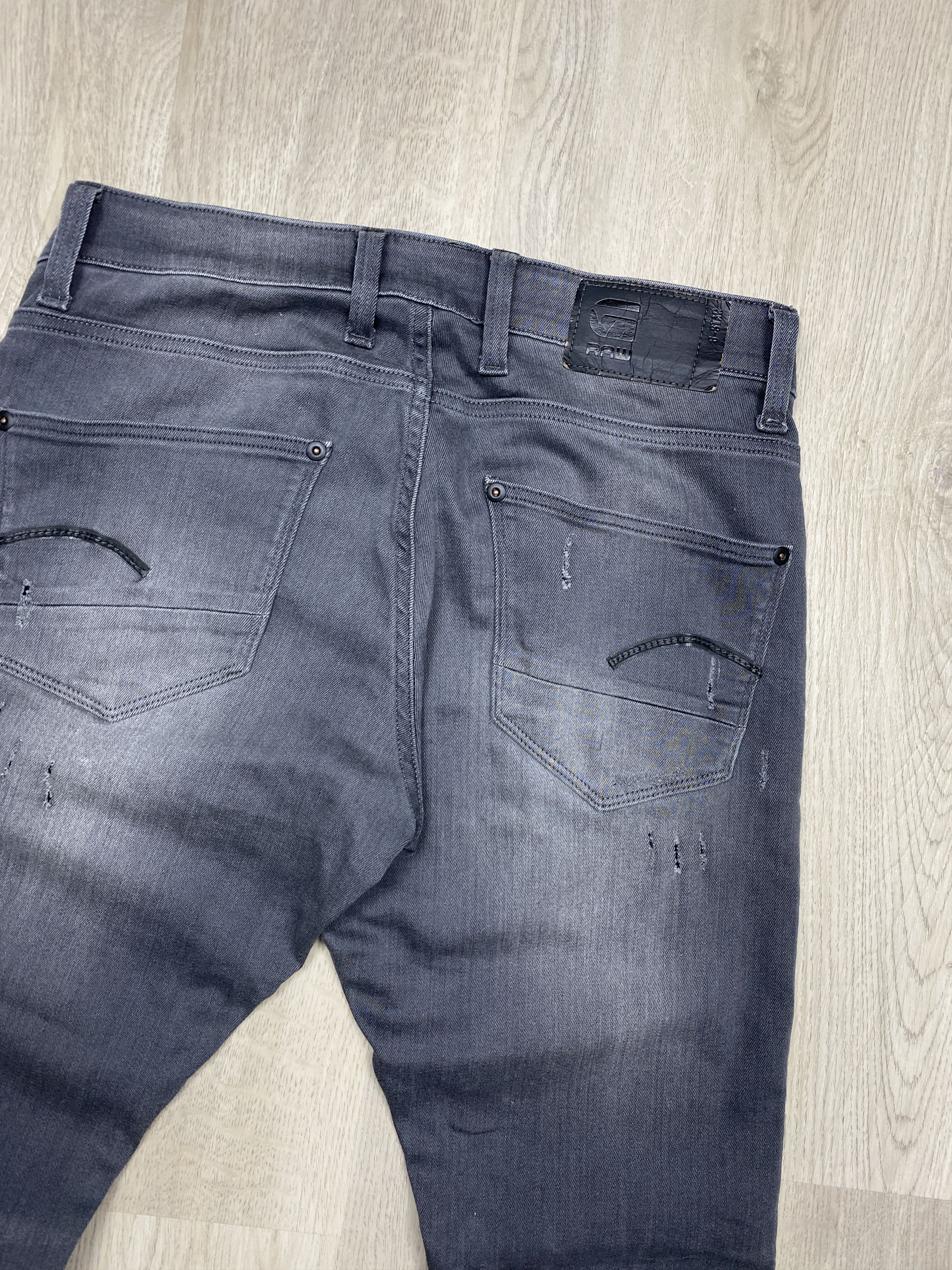 G-Star G Star Raw Vintage Mens Grey Denim Pants Jeans Size US 32 / EU 48 - 7 Thumbnail