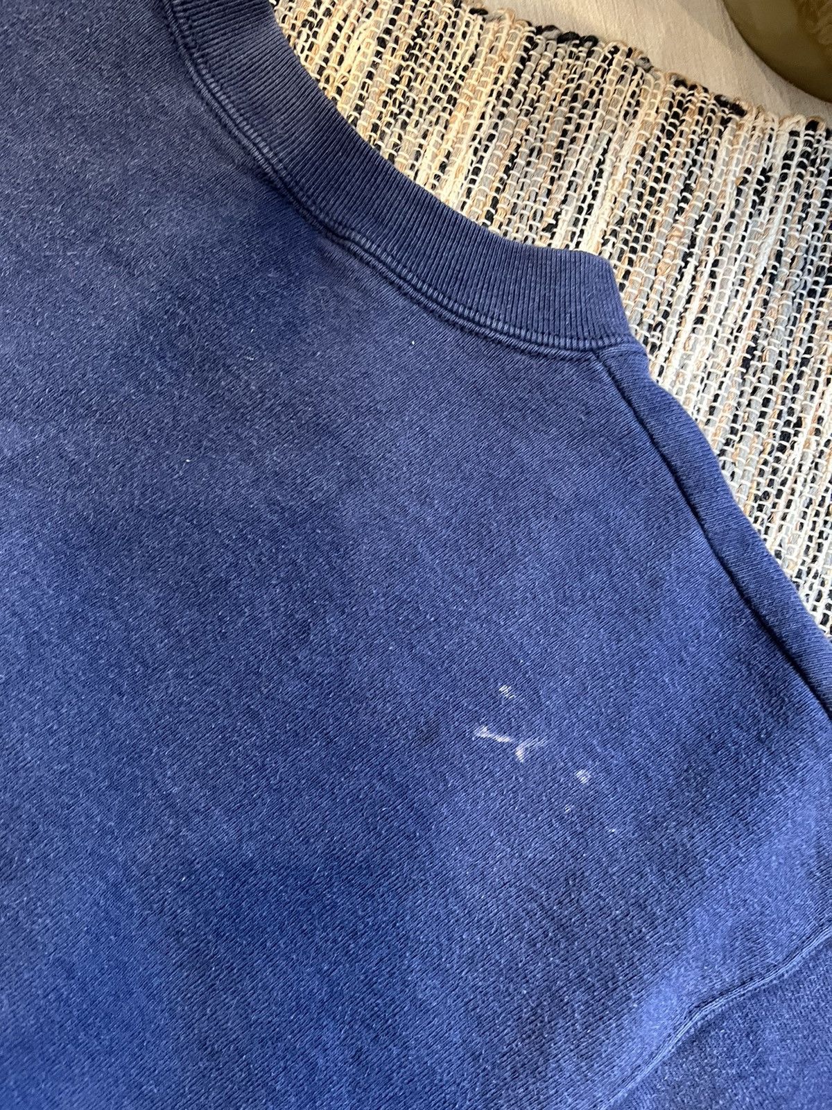 Fruit Of The Loom × Vintage Vintage New York faded navy sweatshirt streetwear distressed Size US M / EU 48-50 / 2 - 17 Thumbnail