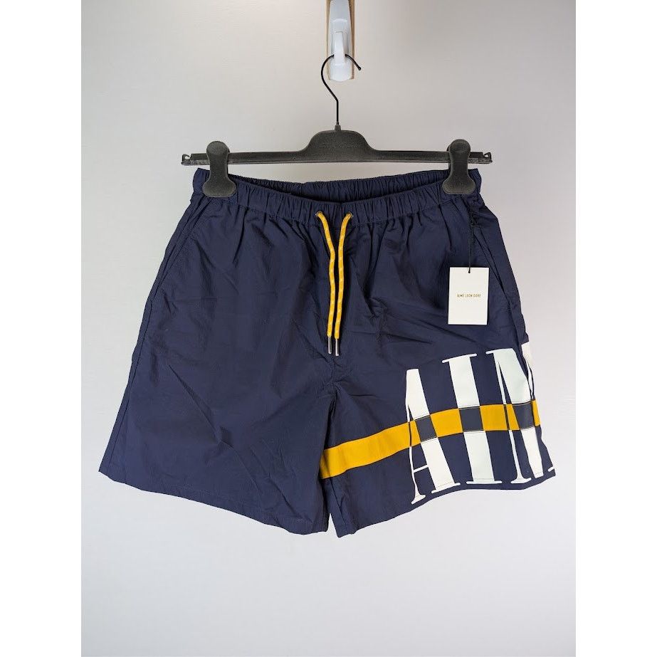 Aime Leon Dore o1rshd1 Colorblock Logo Short in Navy Size US 32 / EU 48 - 2 Thumbnail