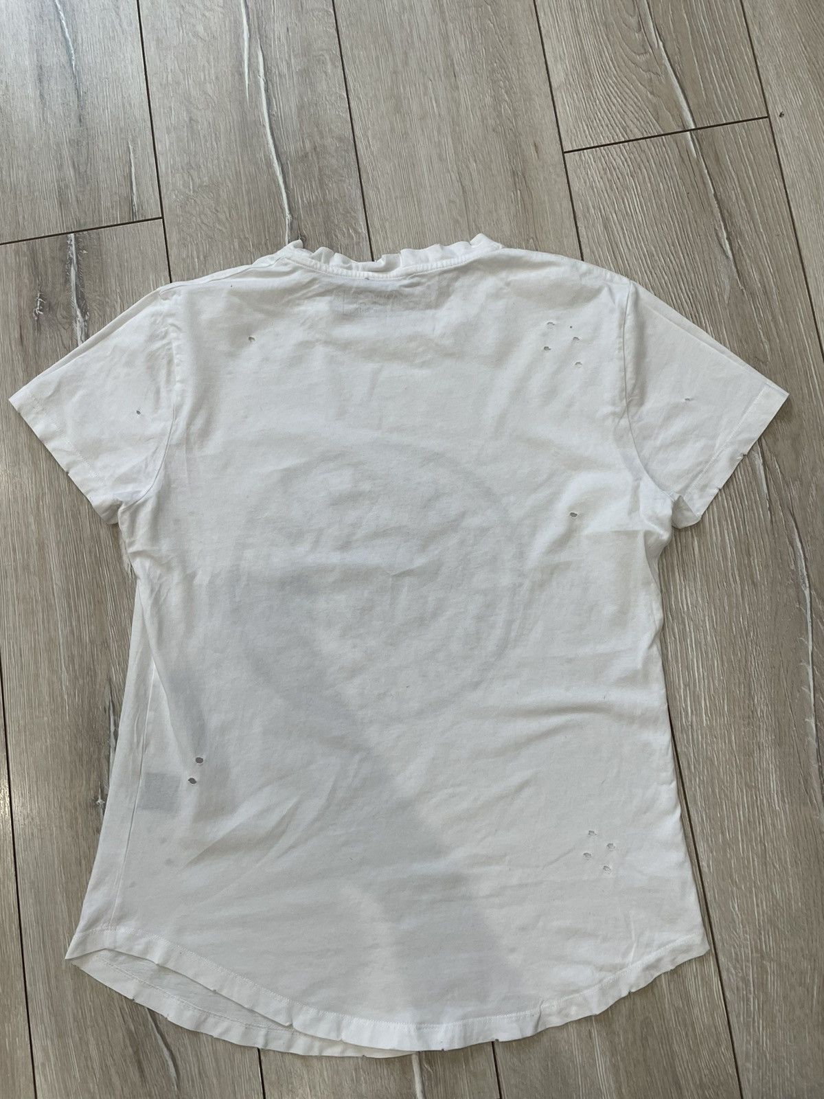 Balmain Balmain White Coin Flock T-shirt Size US M / EU 48-50 / 2 - 6 Thumbnail