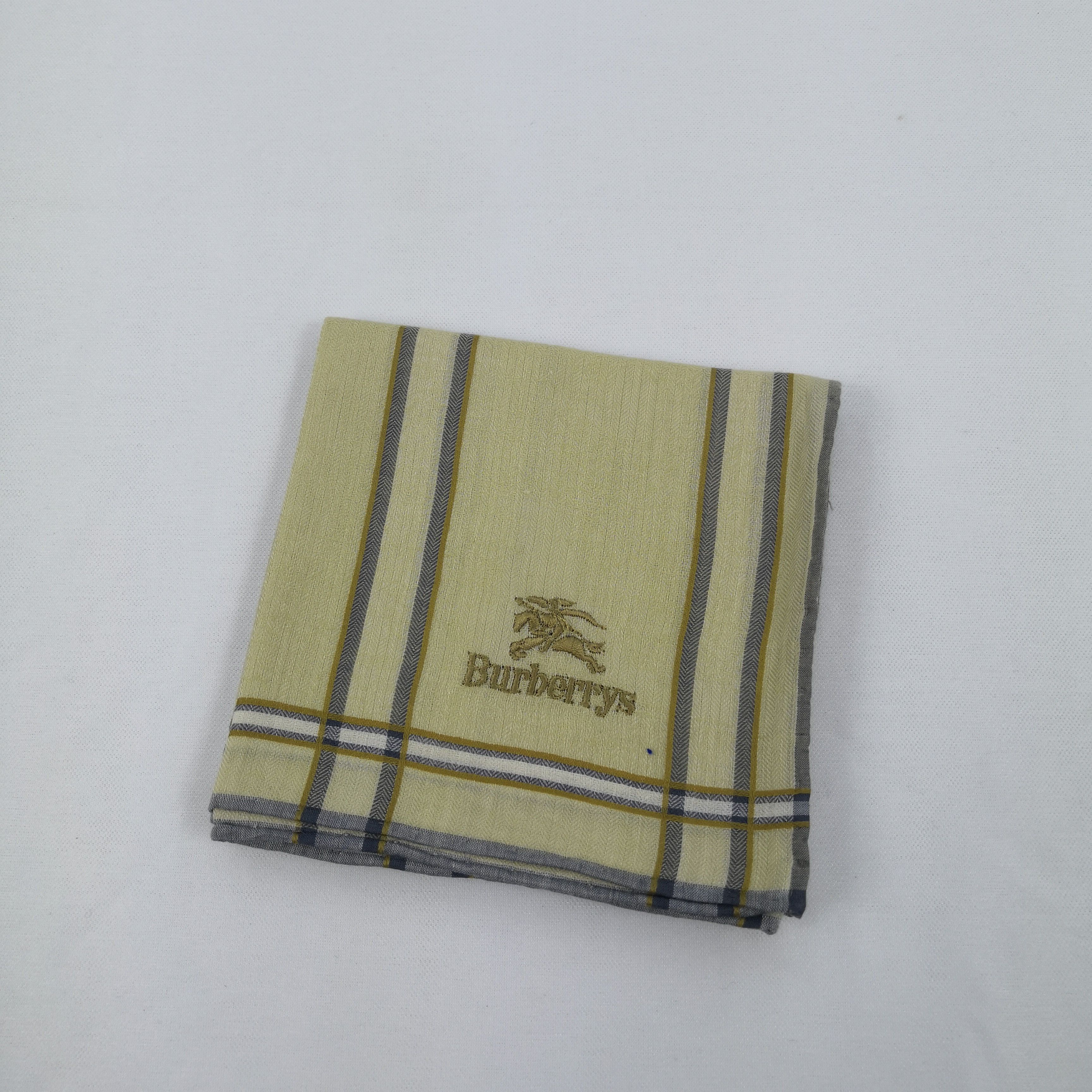 Burberry Vintage Burberry Handkerchief Neckerchief Bandana Size ONE SIZE - 4 Thumbnail