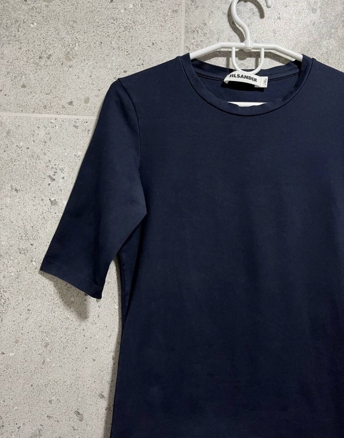 Jil Sander Jil Sander Navy Blue Tee Size S / US 4 / IT 40 - 3 Thumbnail