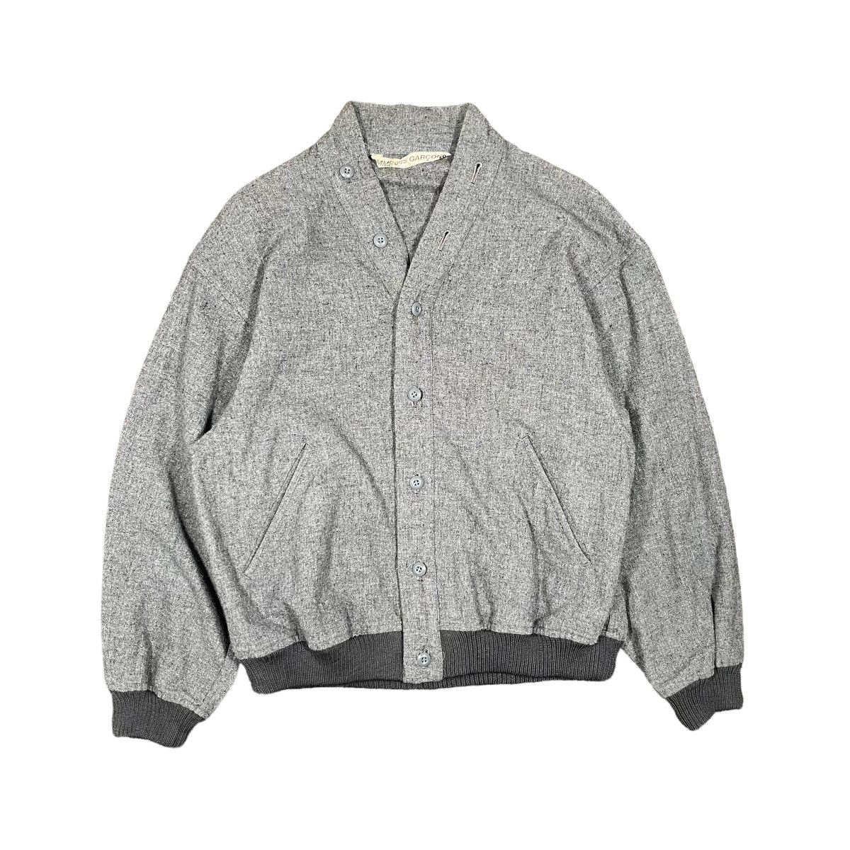 Junya Watanabe Comme Des Garcons Vintage 1980 Wool Cardigan Jacket Grailed