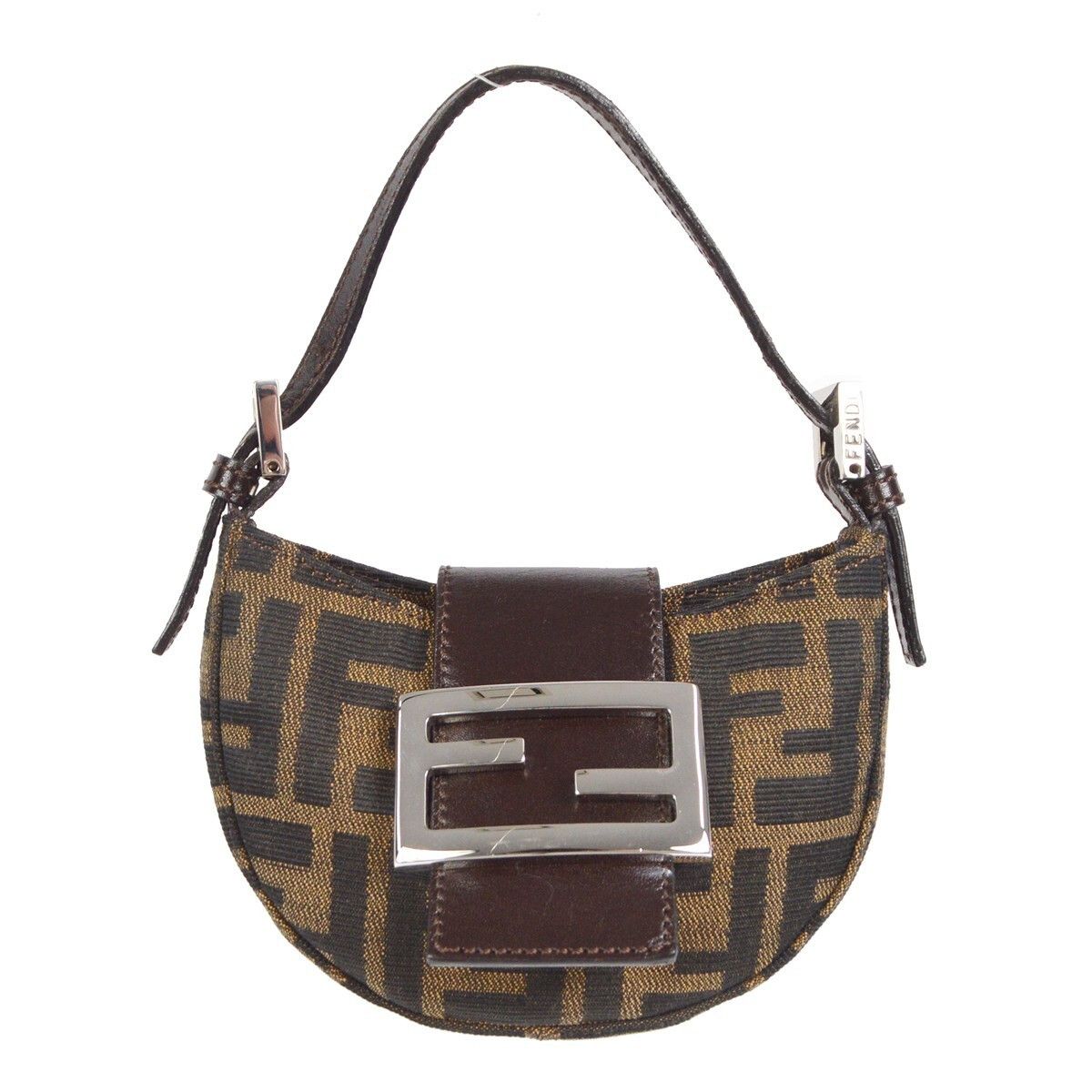Fendi Fendi Vintage Croissant Bag Zucca Canvas Size ONE SIZE - 1 Thumbnail