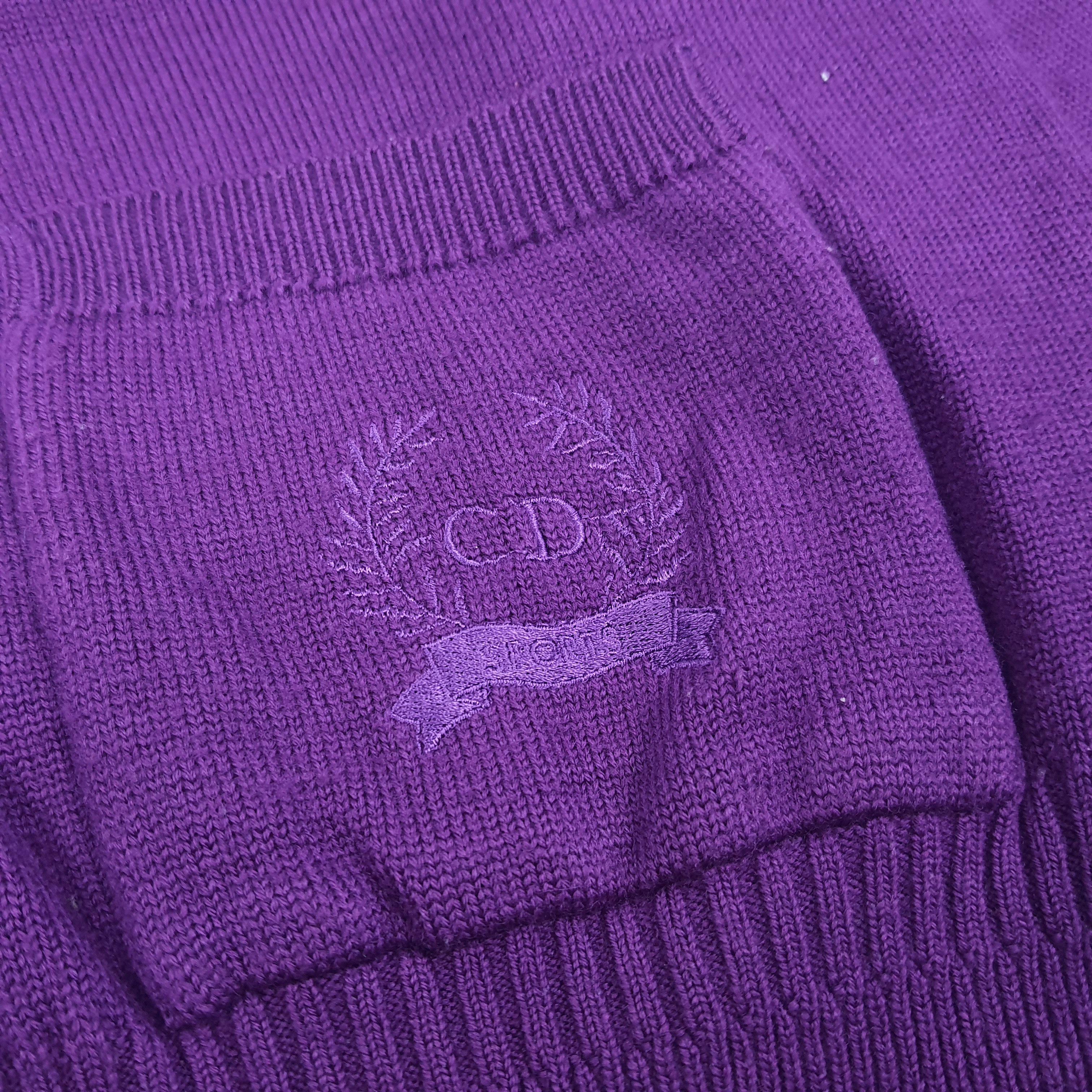 Christian Dior Monsieur × Vintage Vintage Christian Dior Sport Designer Cardigan C233N2 Size US S / EU 44-46 / 1 - 2 Thumbnail