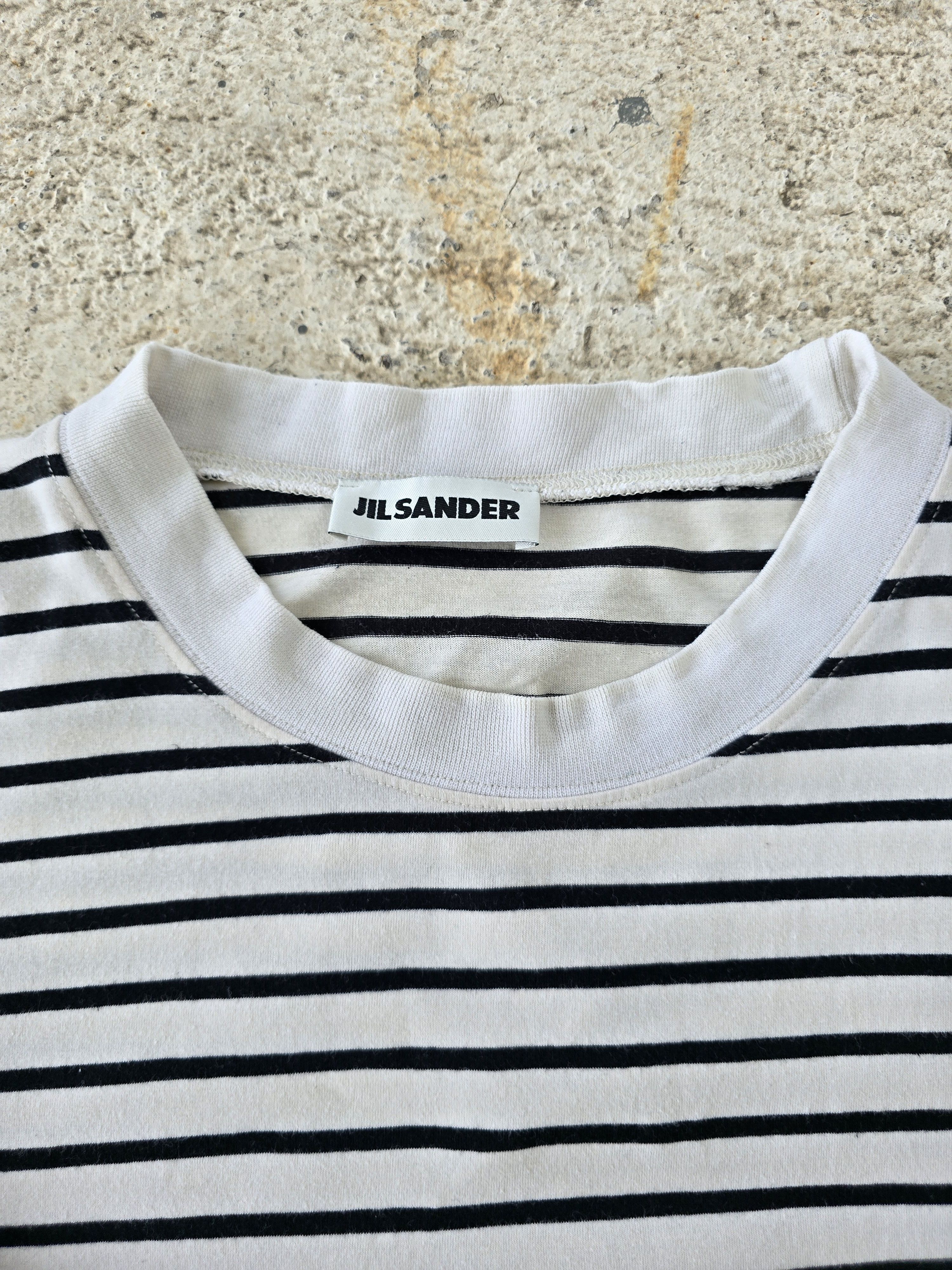 Jil Sander Jil Sander Striped T Shirt (unisex) Size US L / EU 52-54 / 3 - 3 Thumbnail