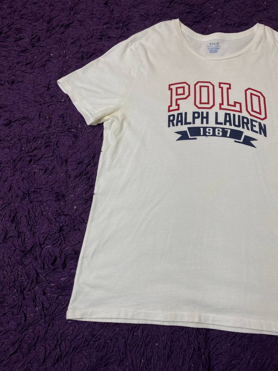 Polo Ralph Lauren Vintage Polo Ralph Lauren T-Shirt Big Logo Size US XL / EU 56 / 4 - 4 Thumbnail