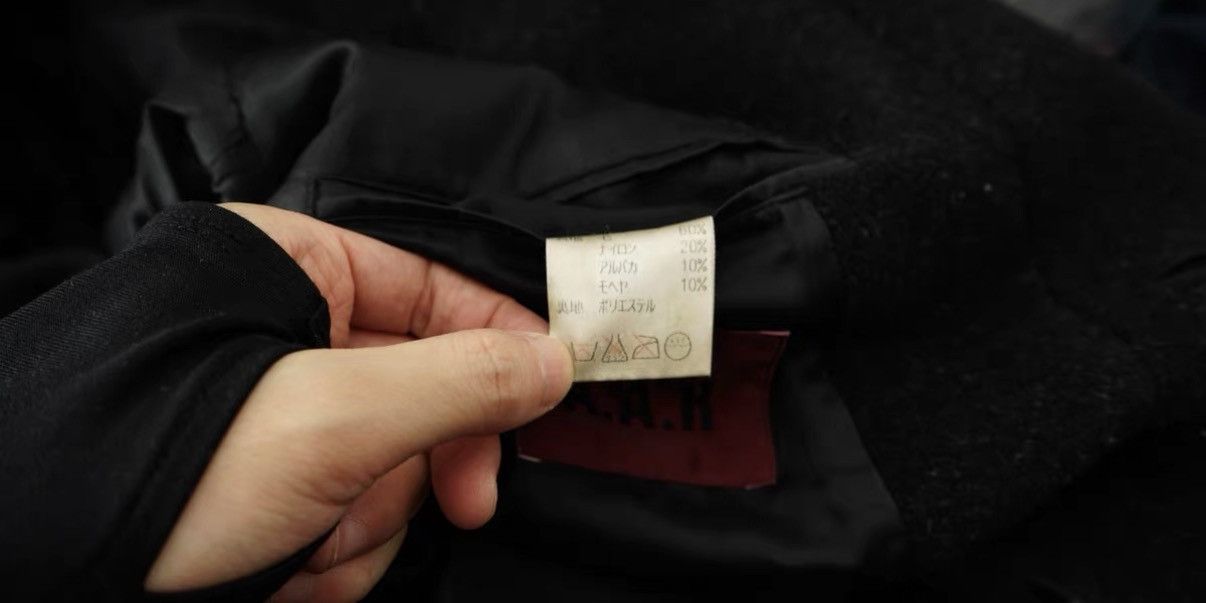 Yohji Yamamoto Yohji Yamamoto AAR Melted Wool Blend Chester Coat Size US M / EU 48-50 / 2 - 7 Thumbnail