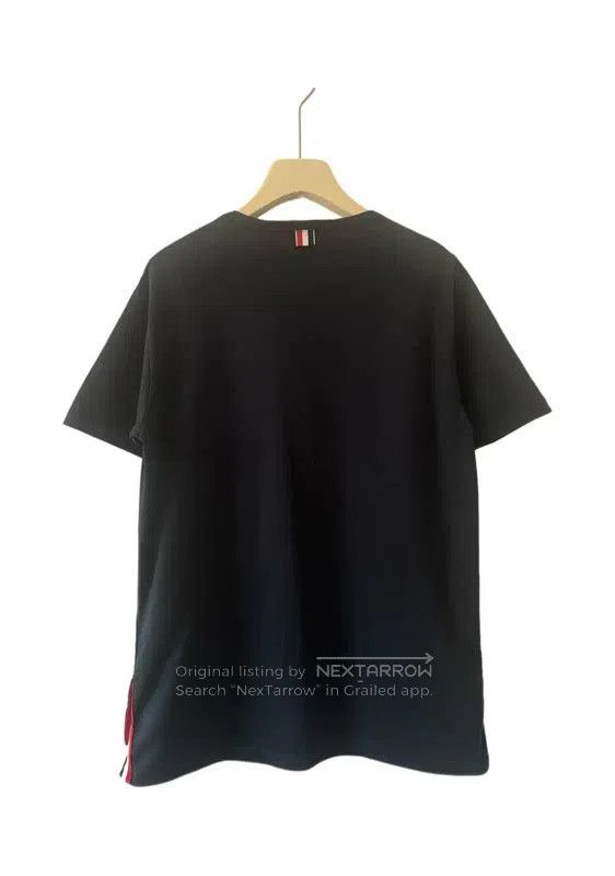 Thom Browne Thom Browne Embroidered Logo Short-Sleeve T-Shirt . Size US M / EU 48-50 / 2 - 2 Thumbnail
