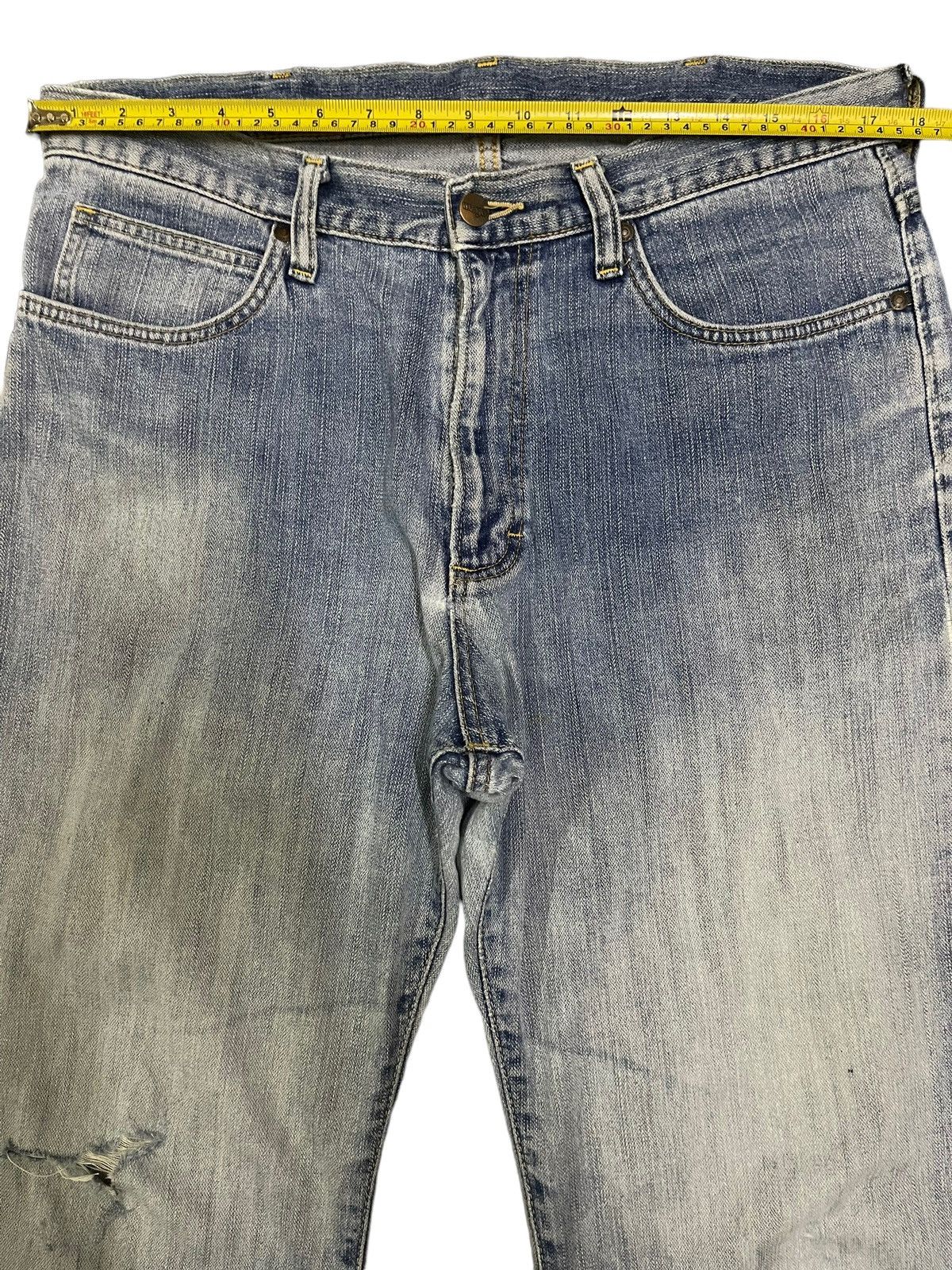 Vintage × Wrangler Vintage Wrangler Blue Wash Style Baggy Jeans Size US 34 / EU 50 - 8 Thumbnail