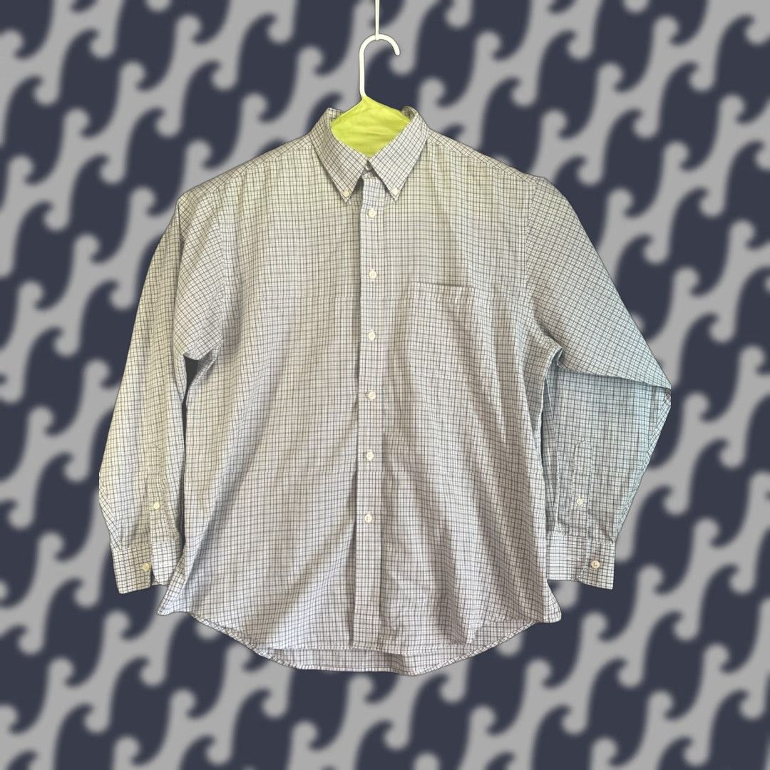Roundtree & Yorke VINTAGE Roundtree & Yorke Classics Men Button Front Shirt Large Plaid Business Size US L / EU 52-54 / 3 - 1 Thumbnail