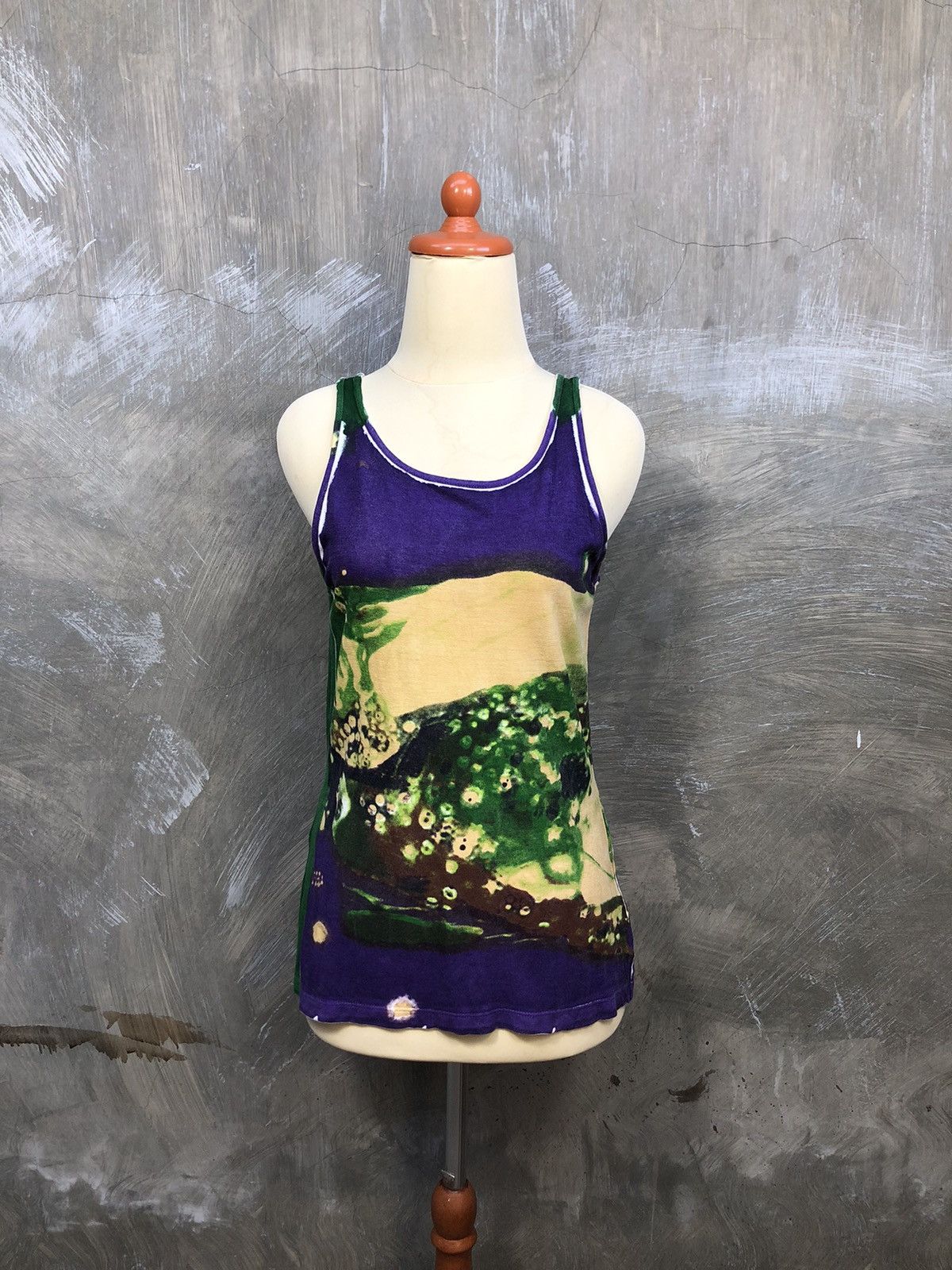 Adolfo Dominguez Adolfo Dominguez Abstract Tanktop Size L / US 10 / IT 46 - 1 Thumbnail