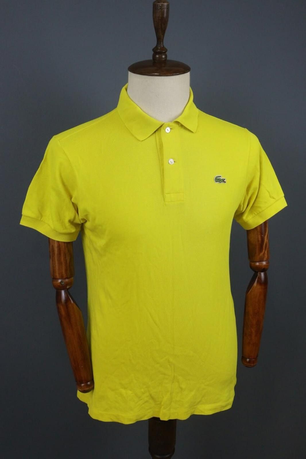 Lacoste Lacoste Yellow Cotton Collared Popover Polo Shirt Size 4 Size US M / EU 48-50 / 2 - 8 Thumbnail