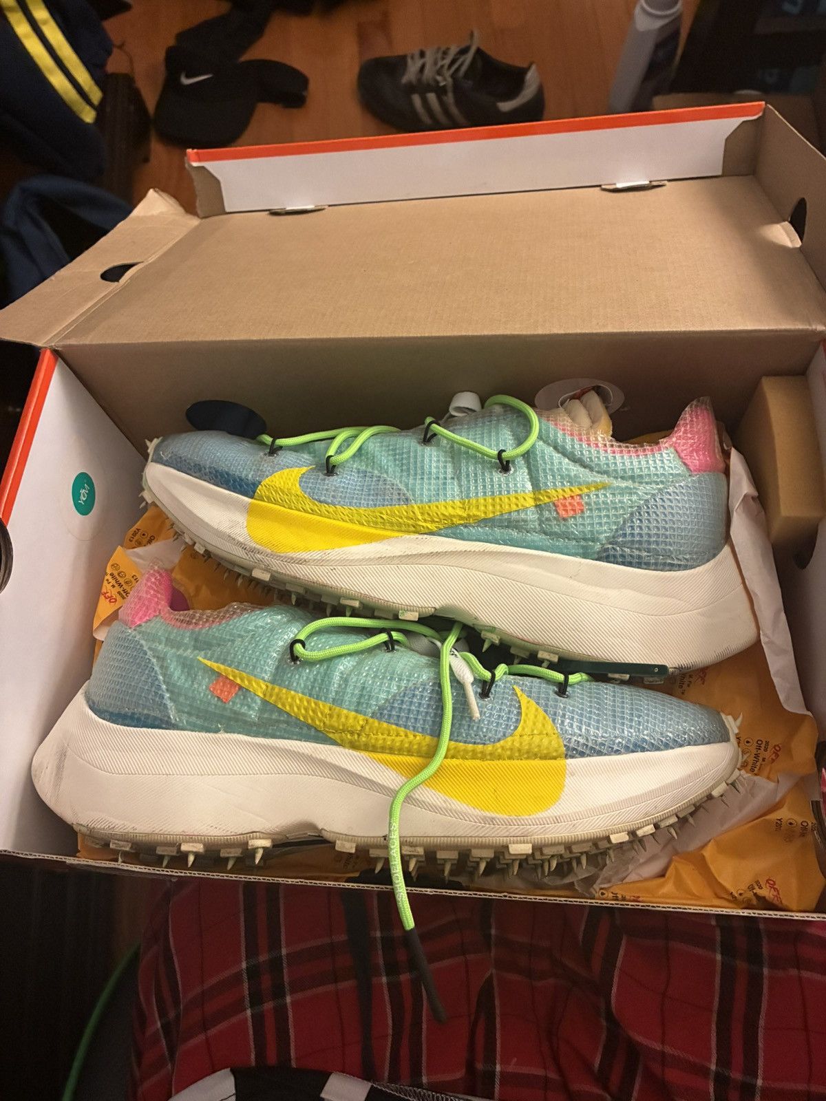 Nike X Off White Light Blue Vapor Street
