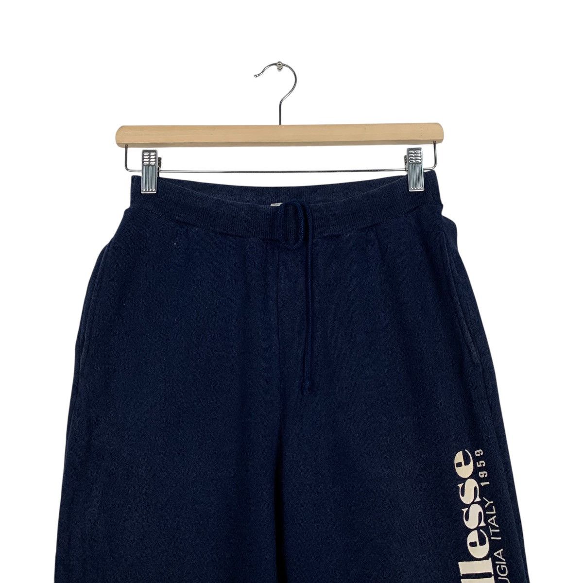 Ellesse ELLESSE Big Logo Navy Blue Sweatpants #1728-C77 Size US 28 / EU 44 - 2 Thumbnail