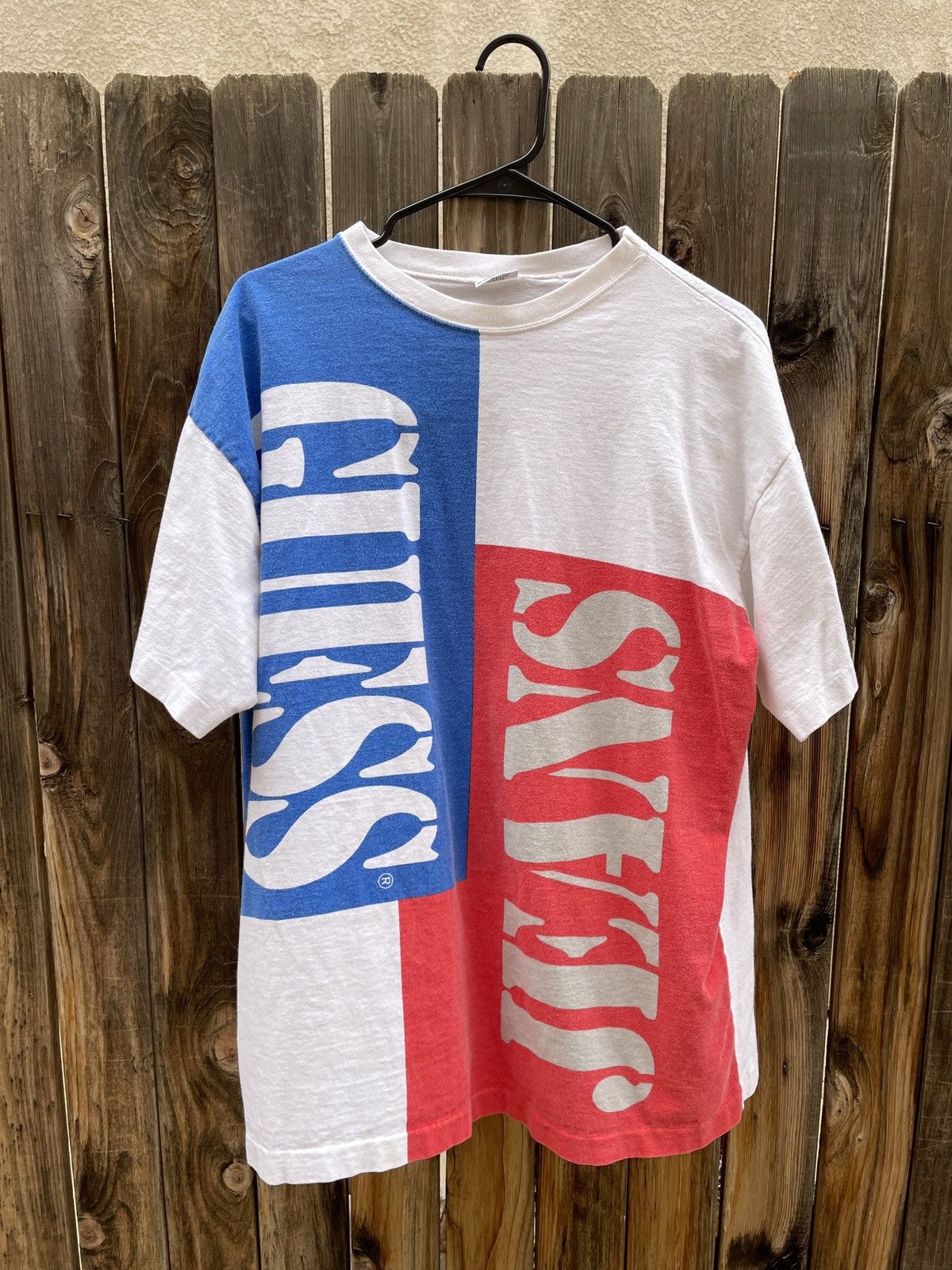 image of Guess Jeans Shirt in White, Men's (Size Large)