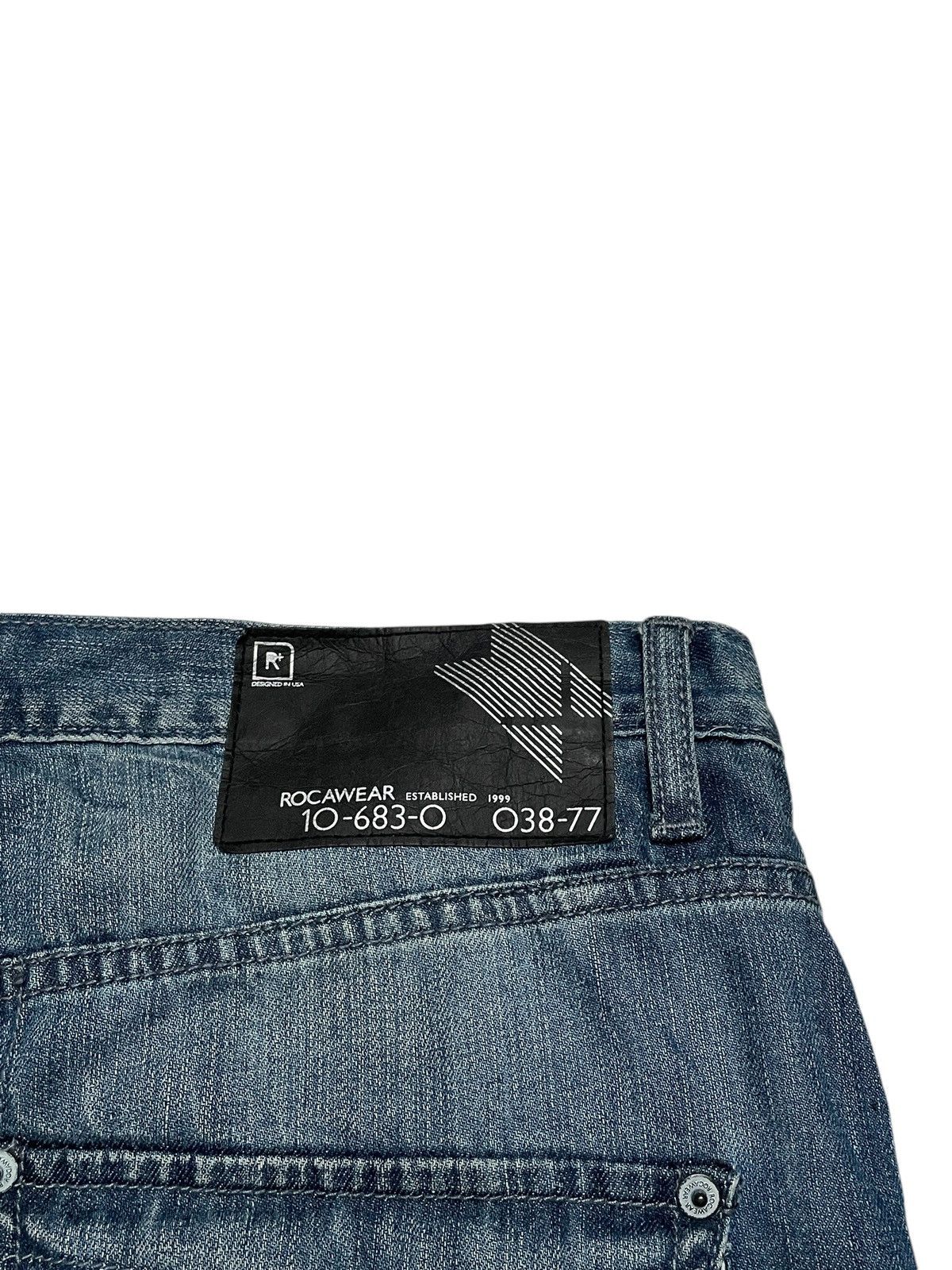 Rocawear Very Rare Vintage Rocawear Hip Hop Rapper Baggy Jeans 2000s Size US 38 / EU 54 - 9 Thumbnail