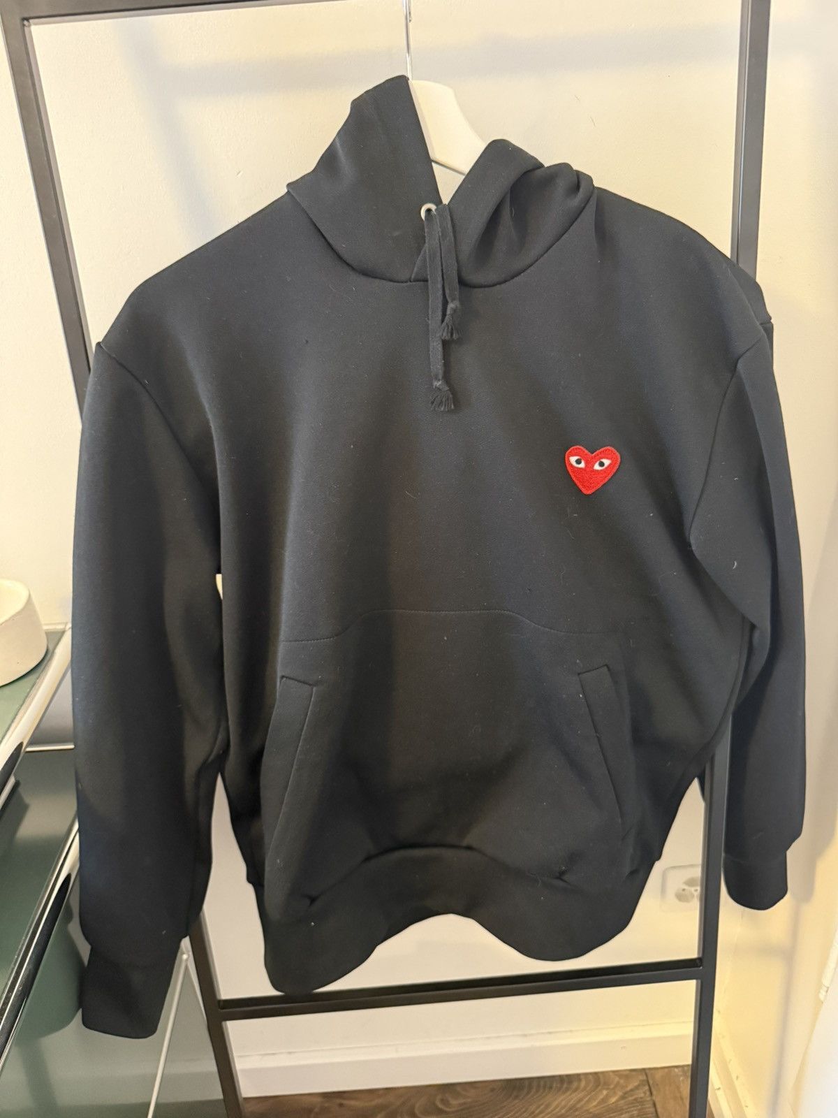 Comme des Garcons PLAY Comme des Garçons PLAY Black Heart Logo Hoodie Size US M / EU 48-50 / 2 - 1 Thumbnail