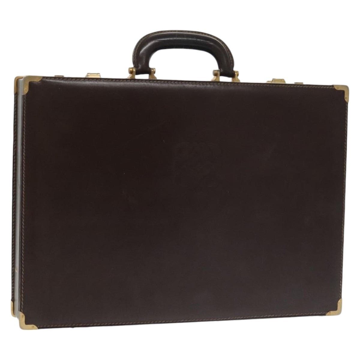 Loewe LOEWE Anagram Trunk Leather Brown Size ONE SIZE - 1 Thumbnail