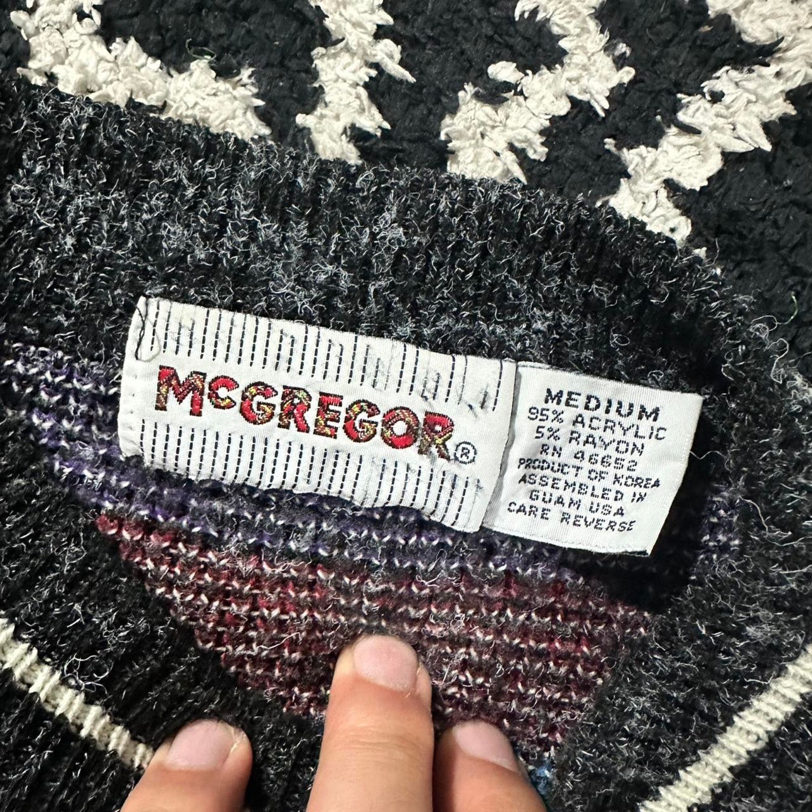 McGregor 80s Vintage Mcgregor Crewneck Sweater - M Size US M / EU 48-50 / 2 - 8 Thumbnail