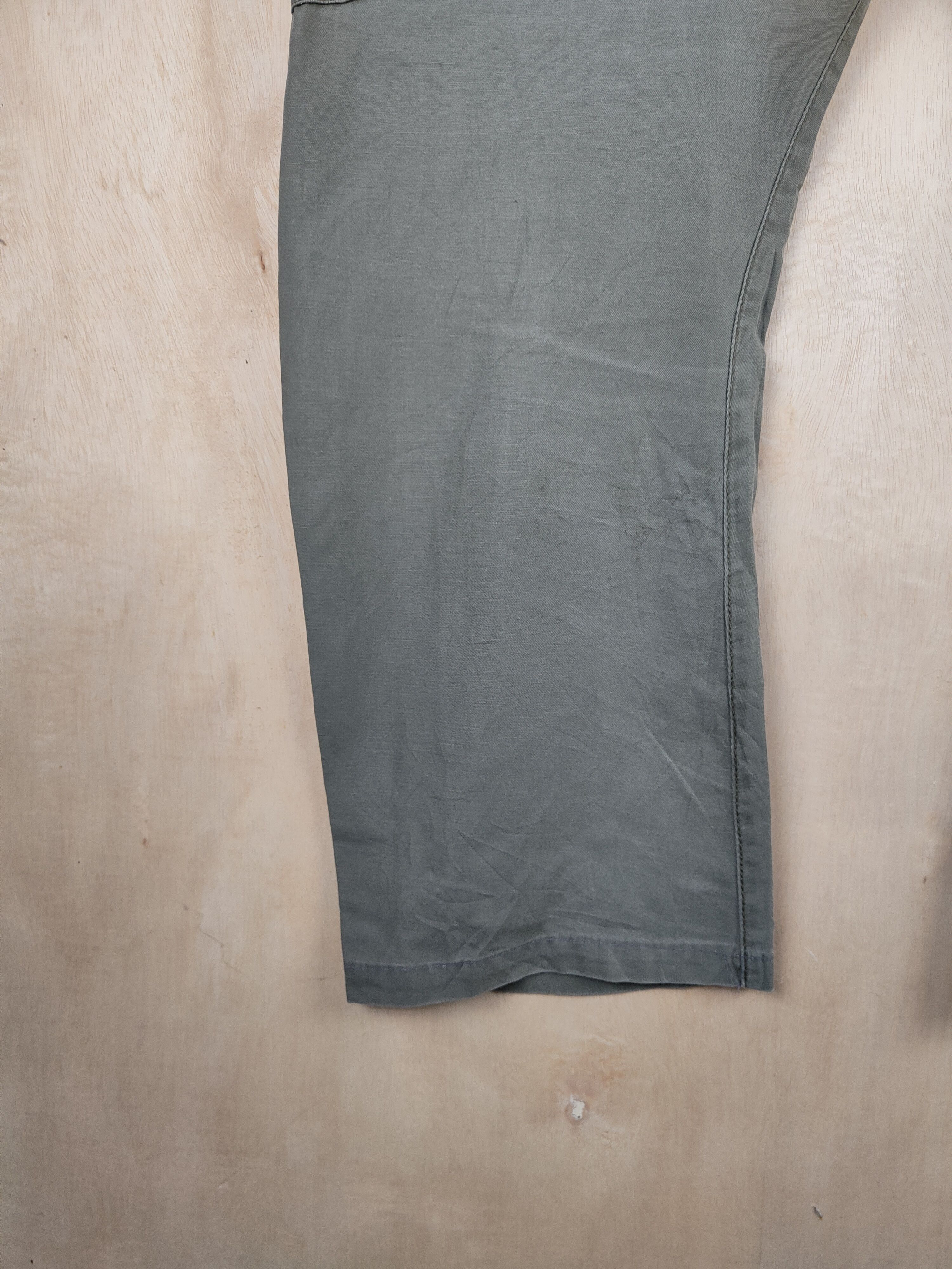 Japanese Brand Xebec Twist45 Green Multipocket Tactical Cargo Pants #S2429 Size US 36 / EU 52 - 11 Thumbnail