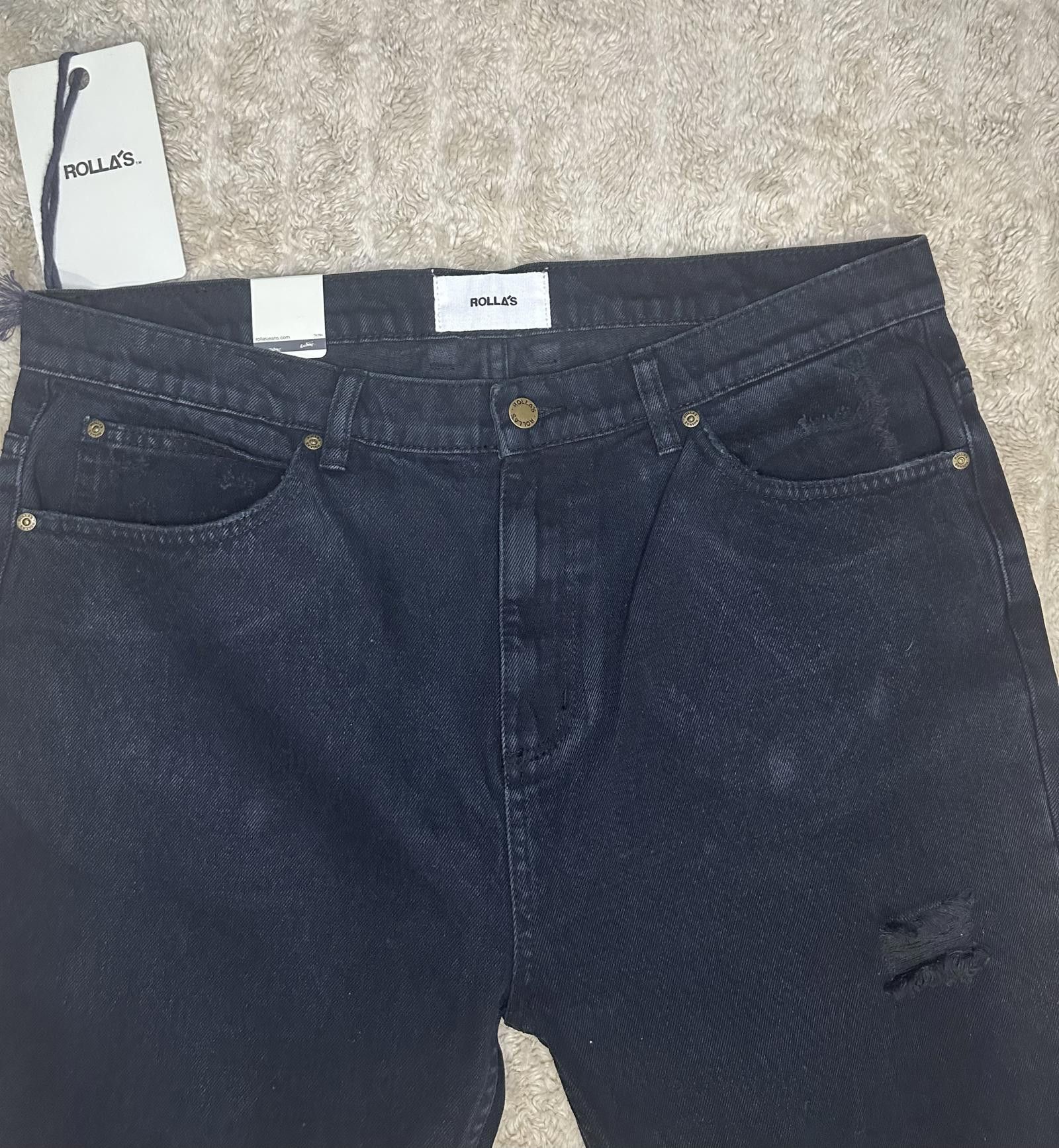 Rolla's Rolla's Stubs Slim Short Leg jeans Size 36x32 Size 36" / US 14 / IT 50 - 2 Thumbnail