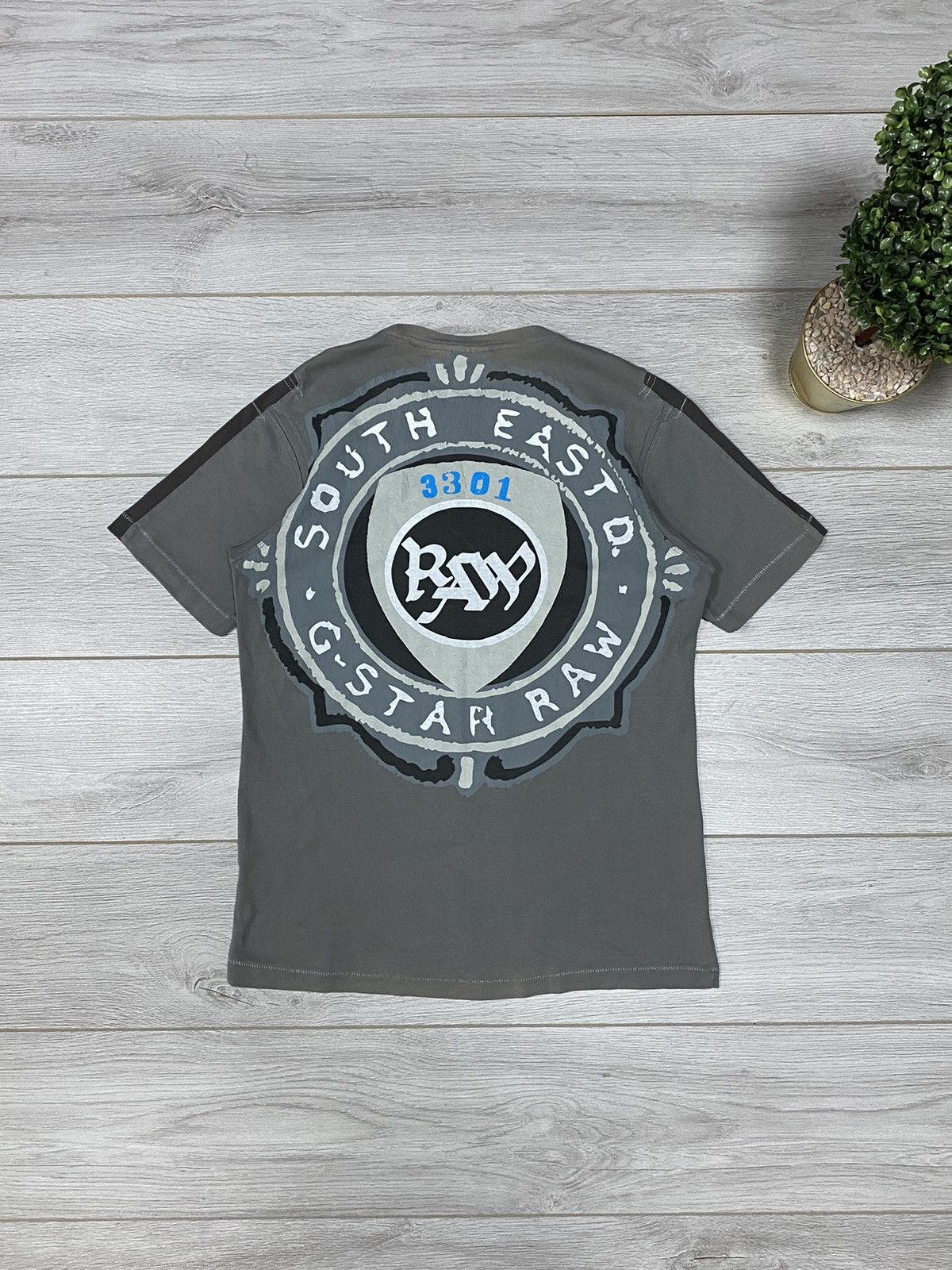 G-Star G Star South East vintage big print logo Size US XL / EU 56 / 4 - 1 Thumbnail