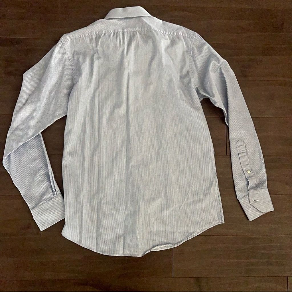 Brooks Brothers Brooks Brothers Pin Stripes Classic Button Down shirt Size US S / EU 44-46 / 1 - 4 Thumbnail