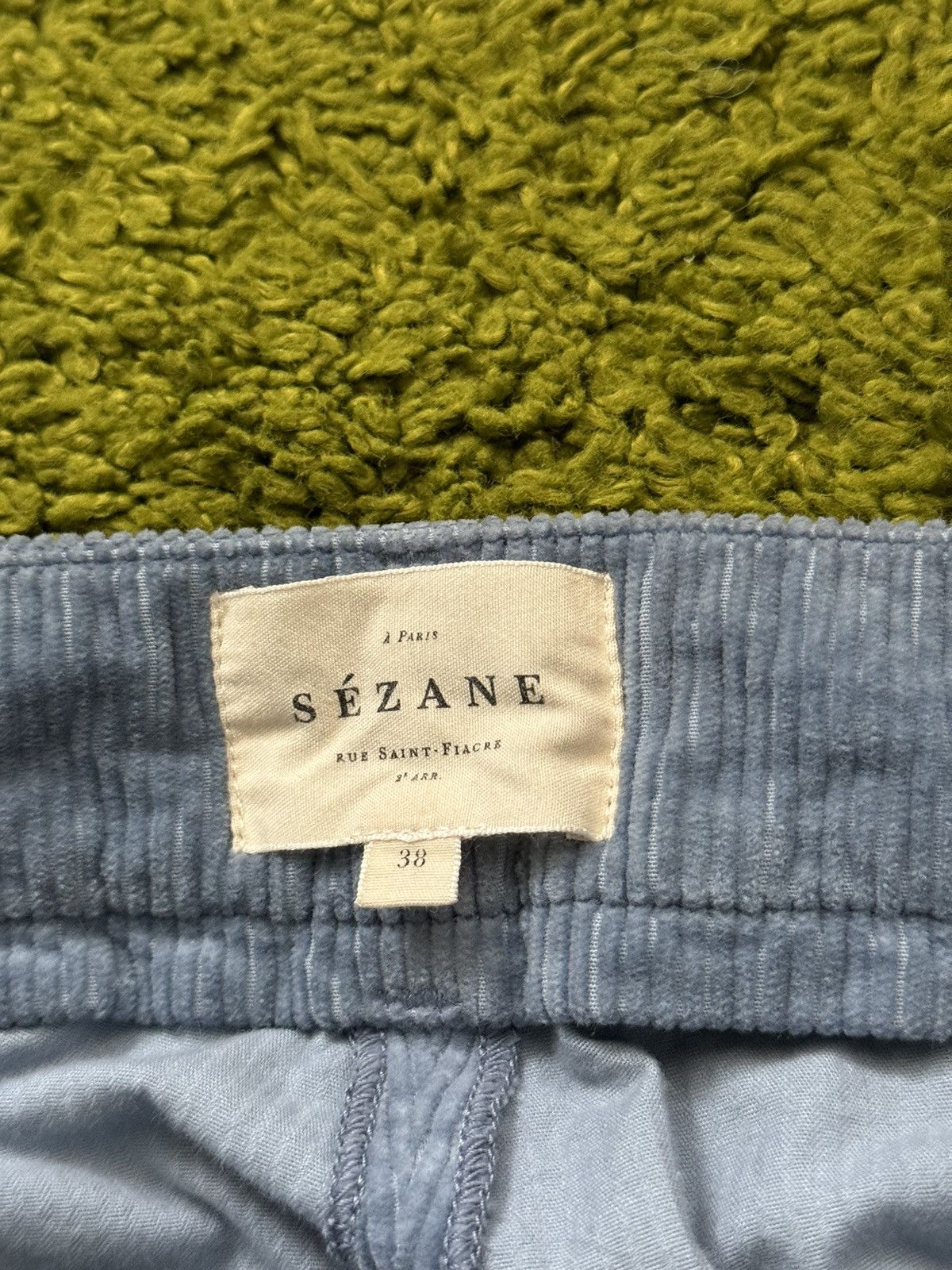 Designer × Sezane Sezane Paris avant garde corduroy wide leg pants Size 27" / US 4 / IT 40 - 4 Thumbnail