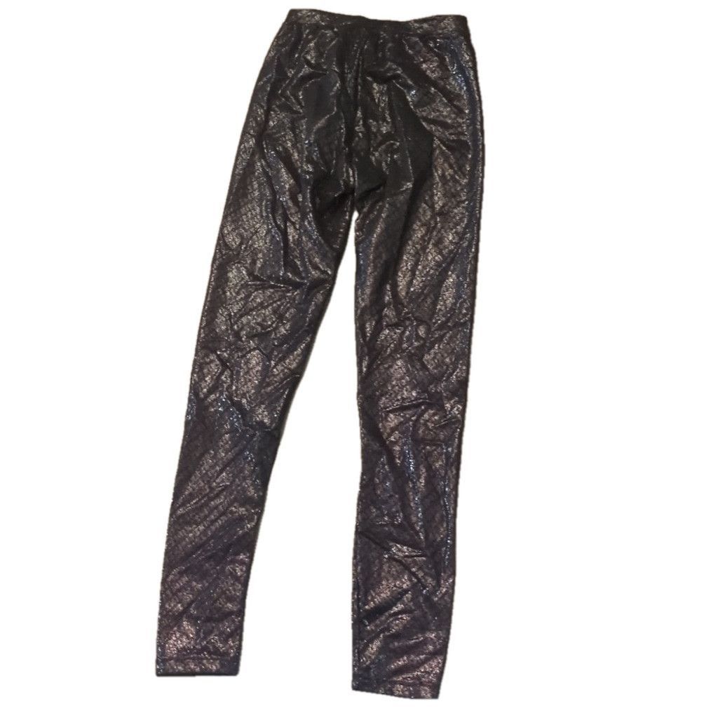 SKIMS Skims black logo foil leggings size XXS Size 24" / US 00 / IT 34 - 6 Thumbnail