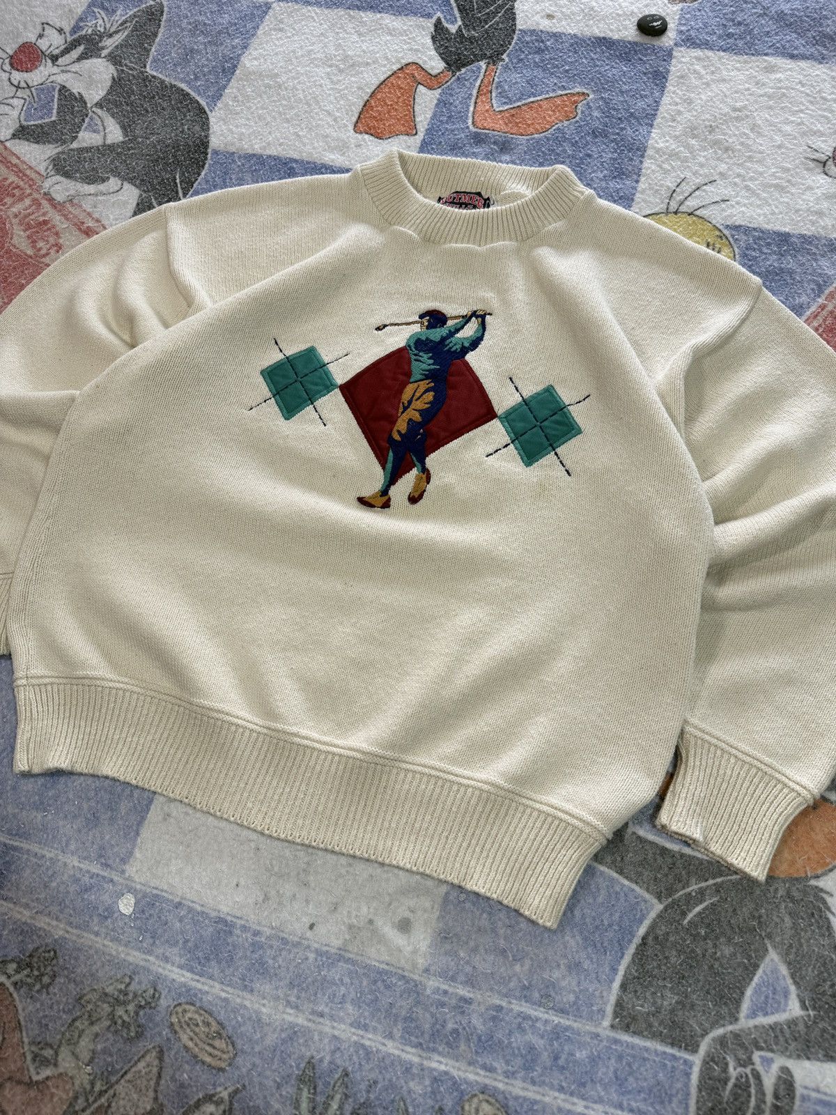 Nutmeg Vintage golf sweater Size US L / EU 52-54 / 3 - 2 Thumbnail
