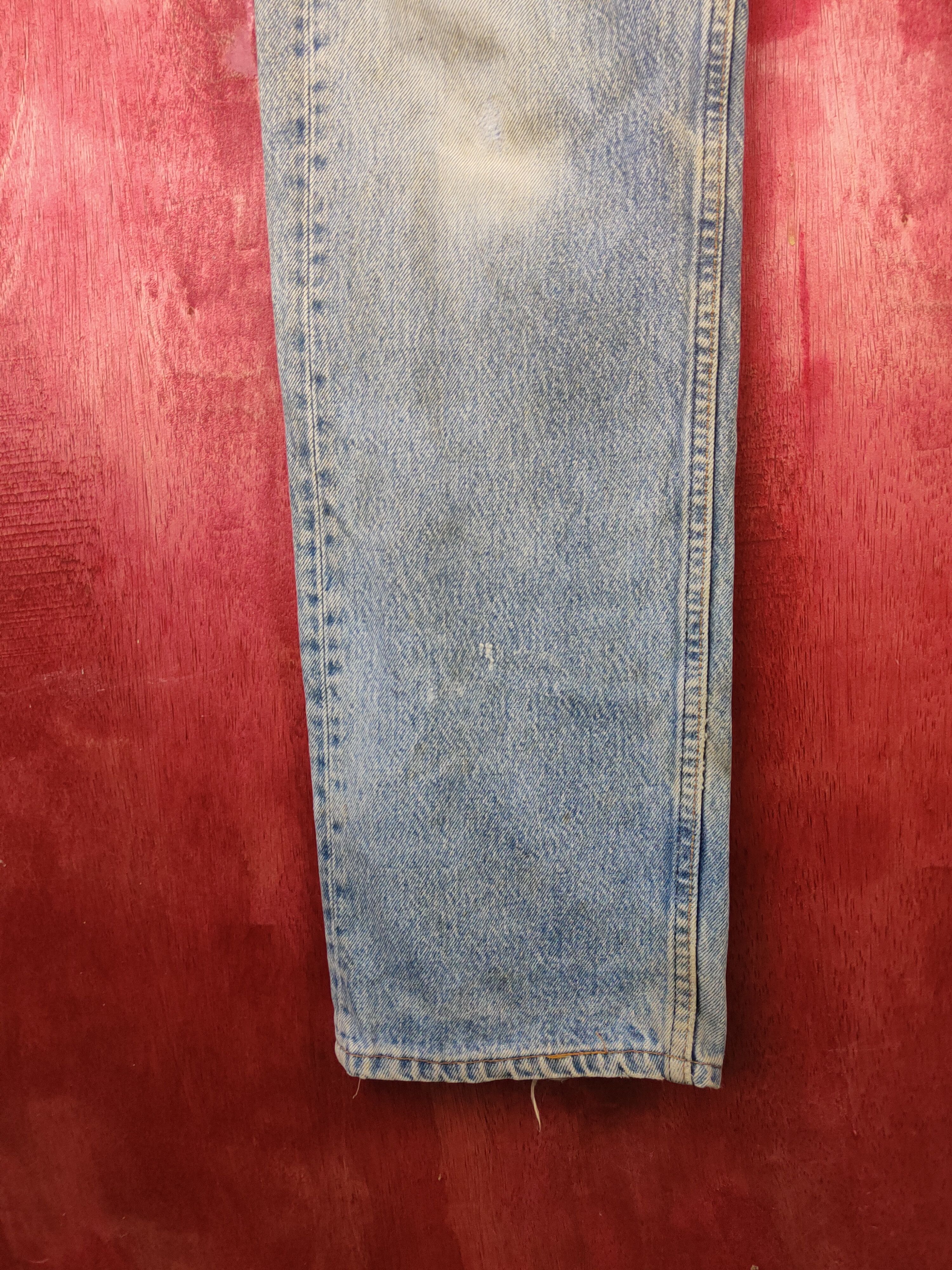 Levi's DL 501 Levi's vintage Faded ripped distressed Denim #S1510 Size US 34 / EU 50 - 5 Thumbnail