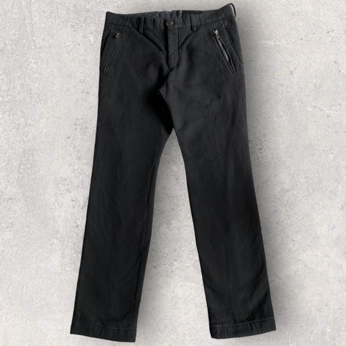 The Viridi-anne Back Twisted Seam Leg Wool/Cashmere Blend Pants Size US 34 / EU 50 - 5 Thumbnail