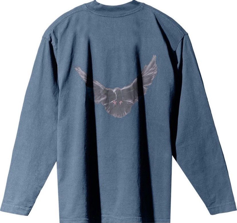 Balenciaga BNWT Yeezy Gap Dove Longsleeve Tee by Balenciaga