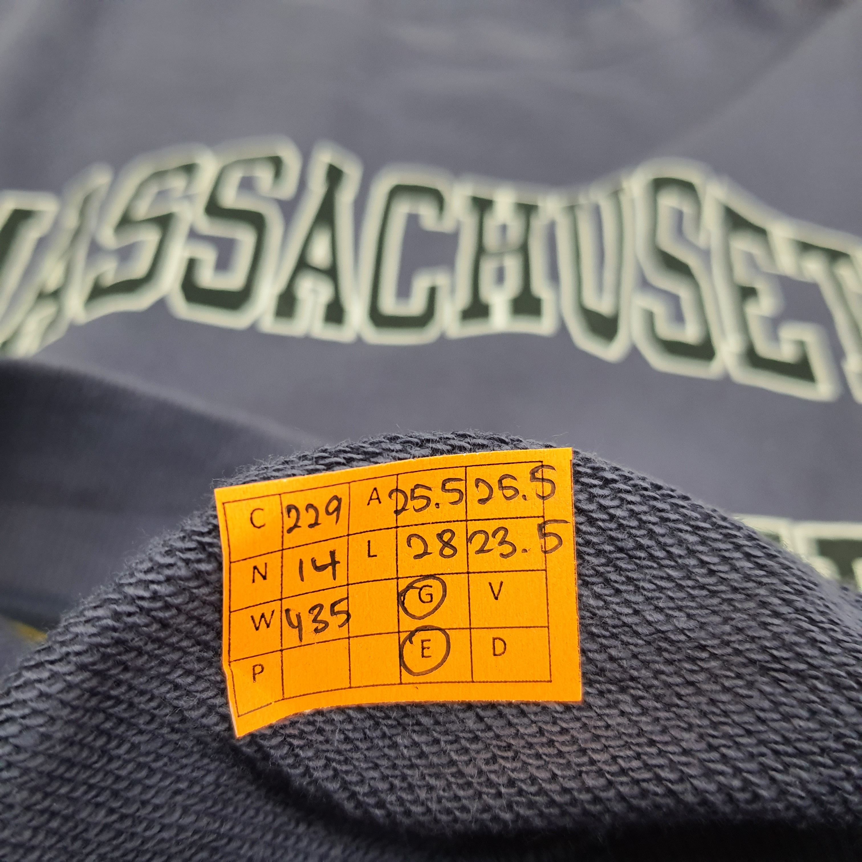 Vintage Vintage Massachusetts Sportswear Sweatshirts C229N14 Size US XL / EU 56 / 4 - 8 Thumbnail