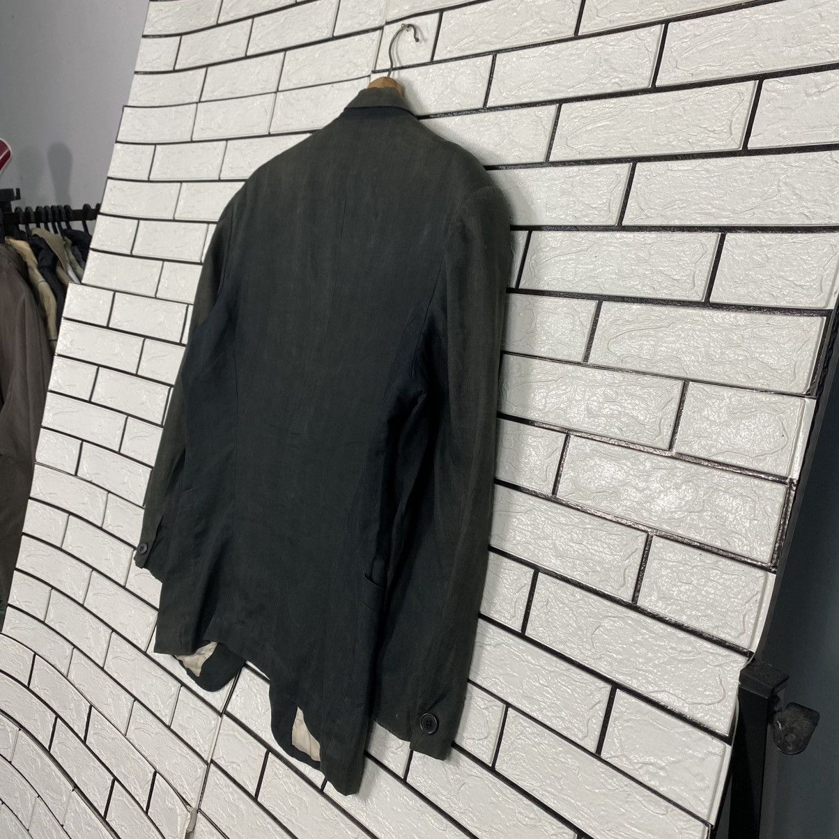 Thierry Mugler 🔥DISTRESSED RUNWAY STYLE JACKET DOUBLE BREAST THIERRY MUGLER Size US S / EU 44-46 / 1 - 10 Thumbnail