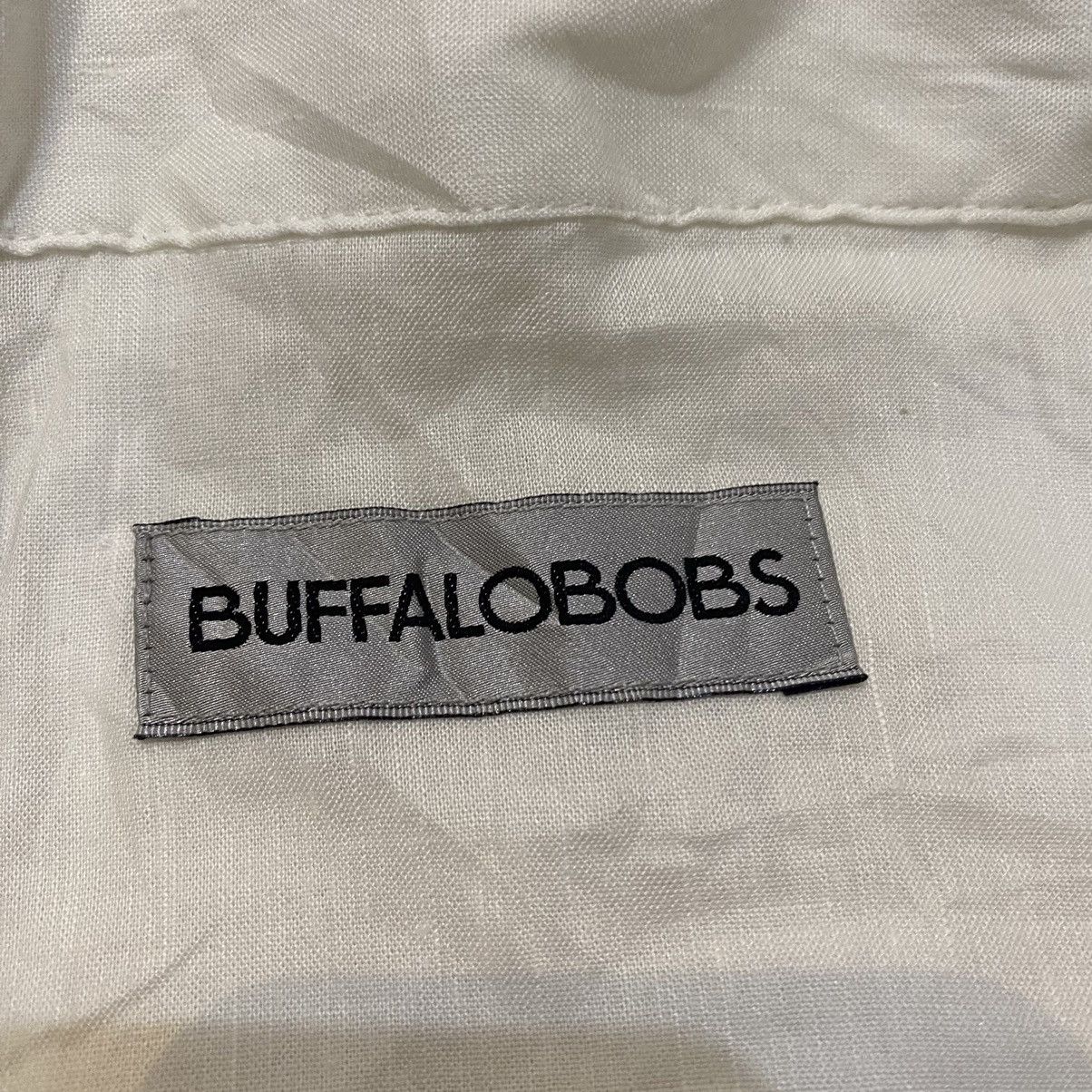 BUFFALO BOBS 2000s Buffalo Bobs - Double Layered Vkei Style White Shirt Size US M / EU 48-50 / 2 - 11 Thumbnail