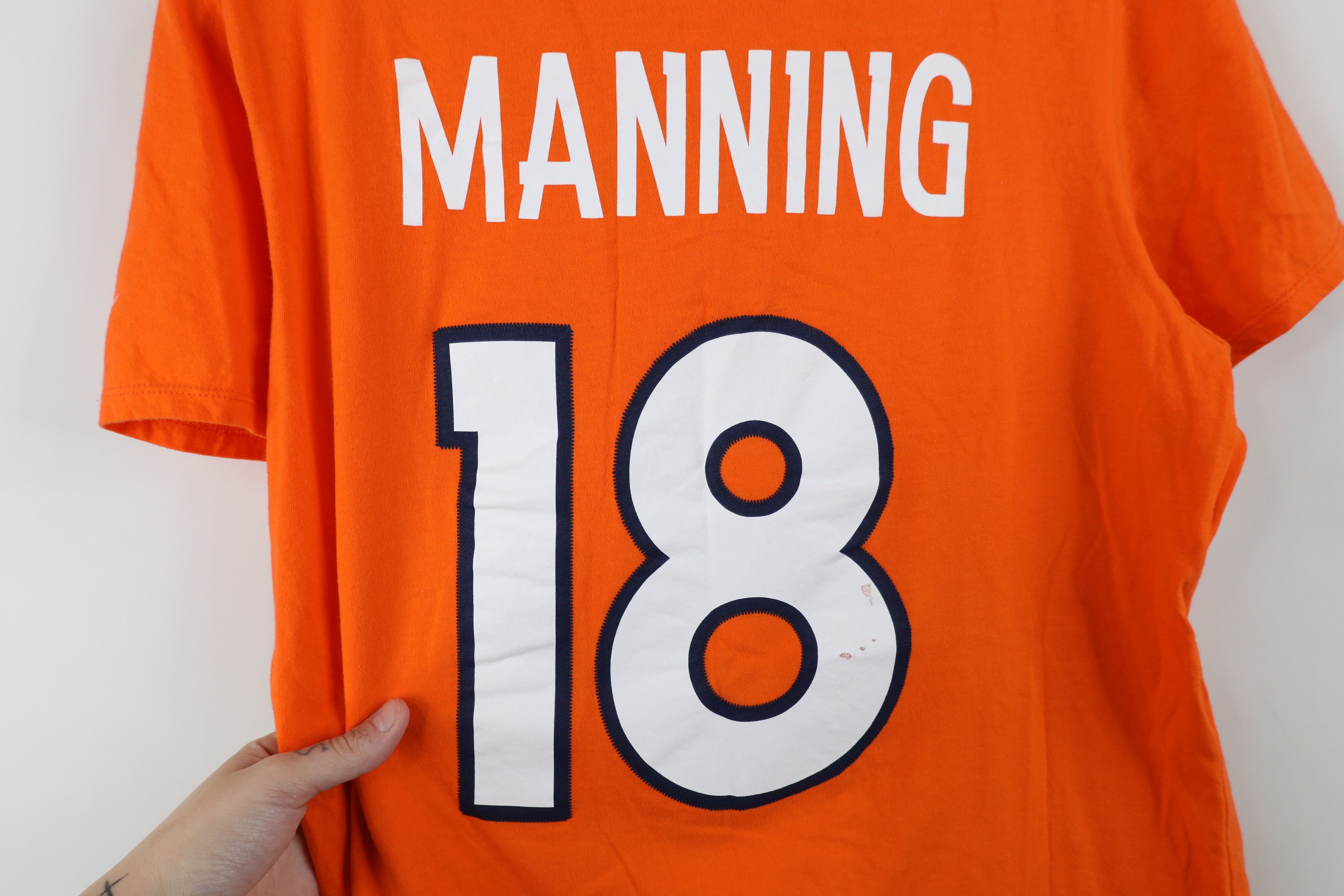 Nike Nike Manning Denver Broncos Football Jersey T-Shirt Orange Size L / US 10 / IT 46 - 10 Thumbnail
