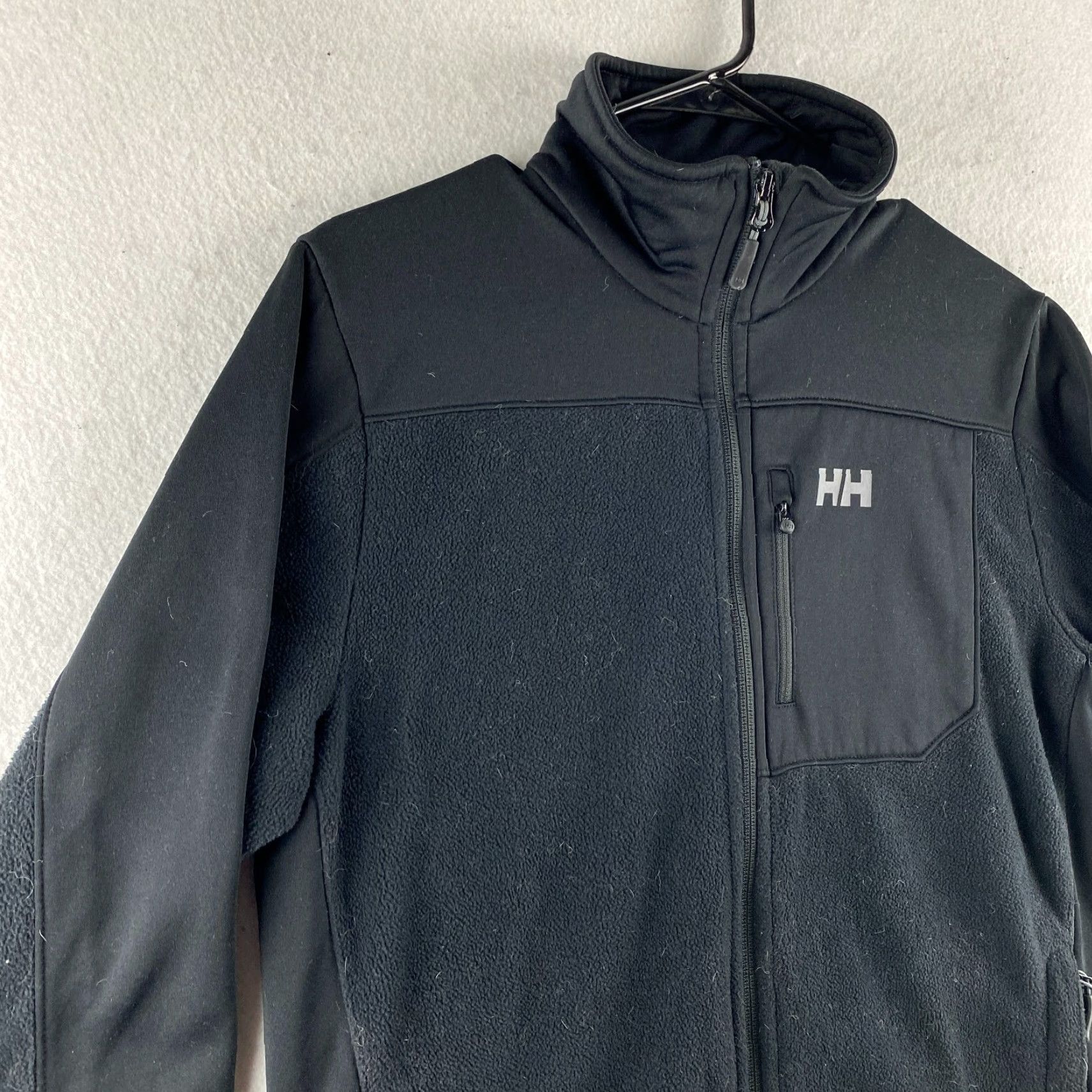 Helly Hansen Helly Hansen Sweater Mens Small S Black Full Zip Fleece Long Sleeve Zip Pockets Size US S / EU 44-46 / 1 - 4 Thumbnail