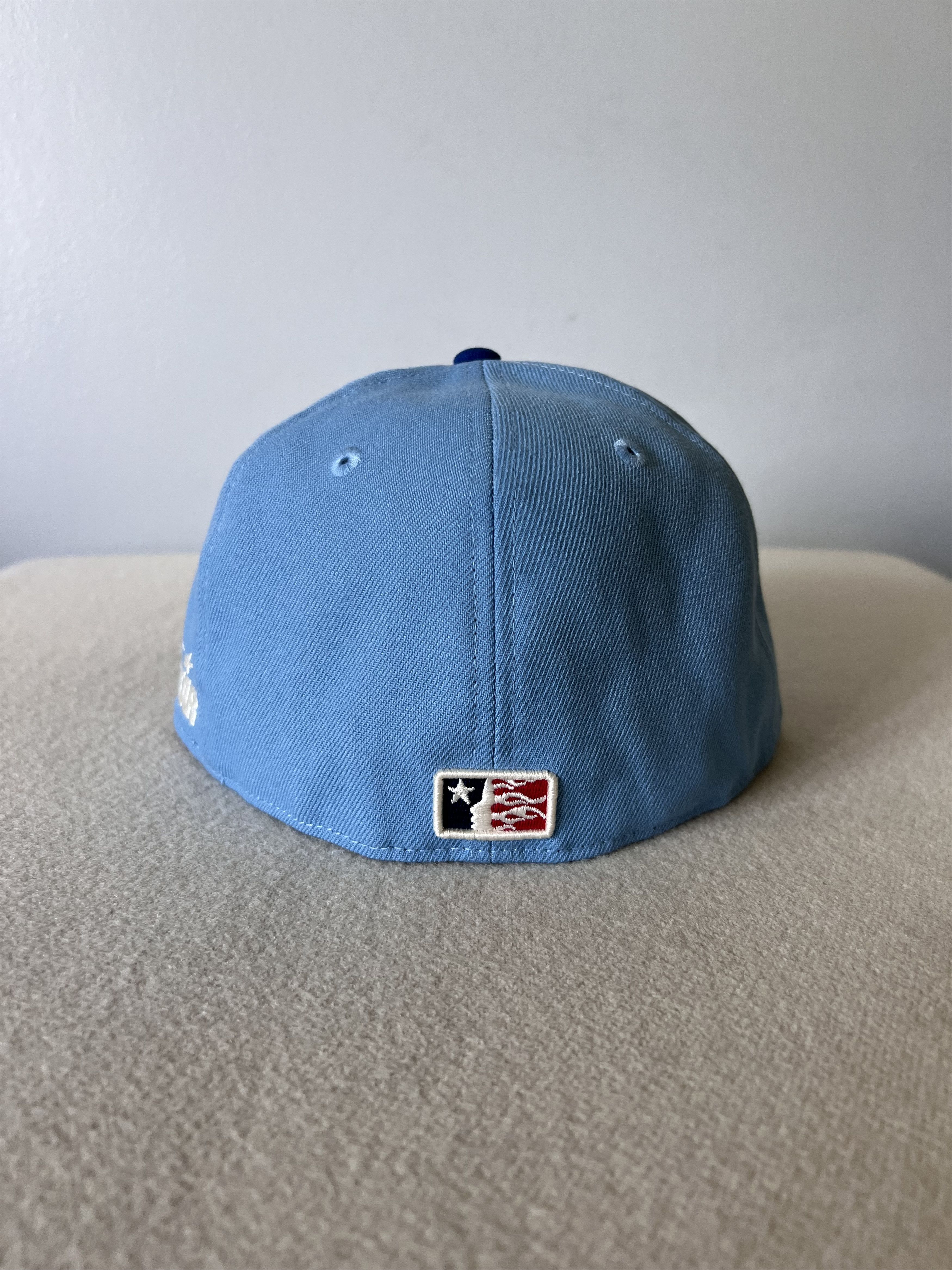 HELLSTAR 7 3/8 Hellstar OG Logo Fitted Hat in Blue Size ONE SIZE - 4 Thumbnail